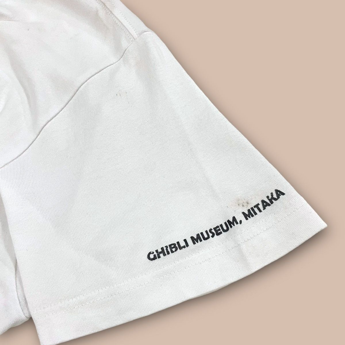 Anime Ghibli Museum Shop "Laputa : Castle in the Sky" White Tee Size US L / EU 52-54 / 3 - 5 Thumbnail