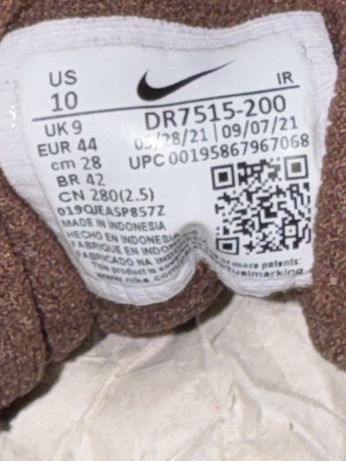 Nike × Travis Scott Nike Air Trainer Travis Scott Size US 10 / EU 43 - 7 Thumbnail