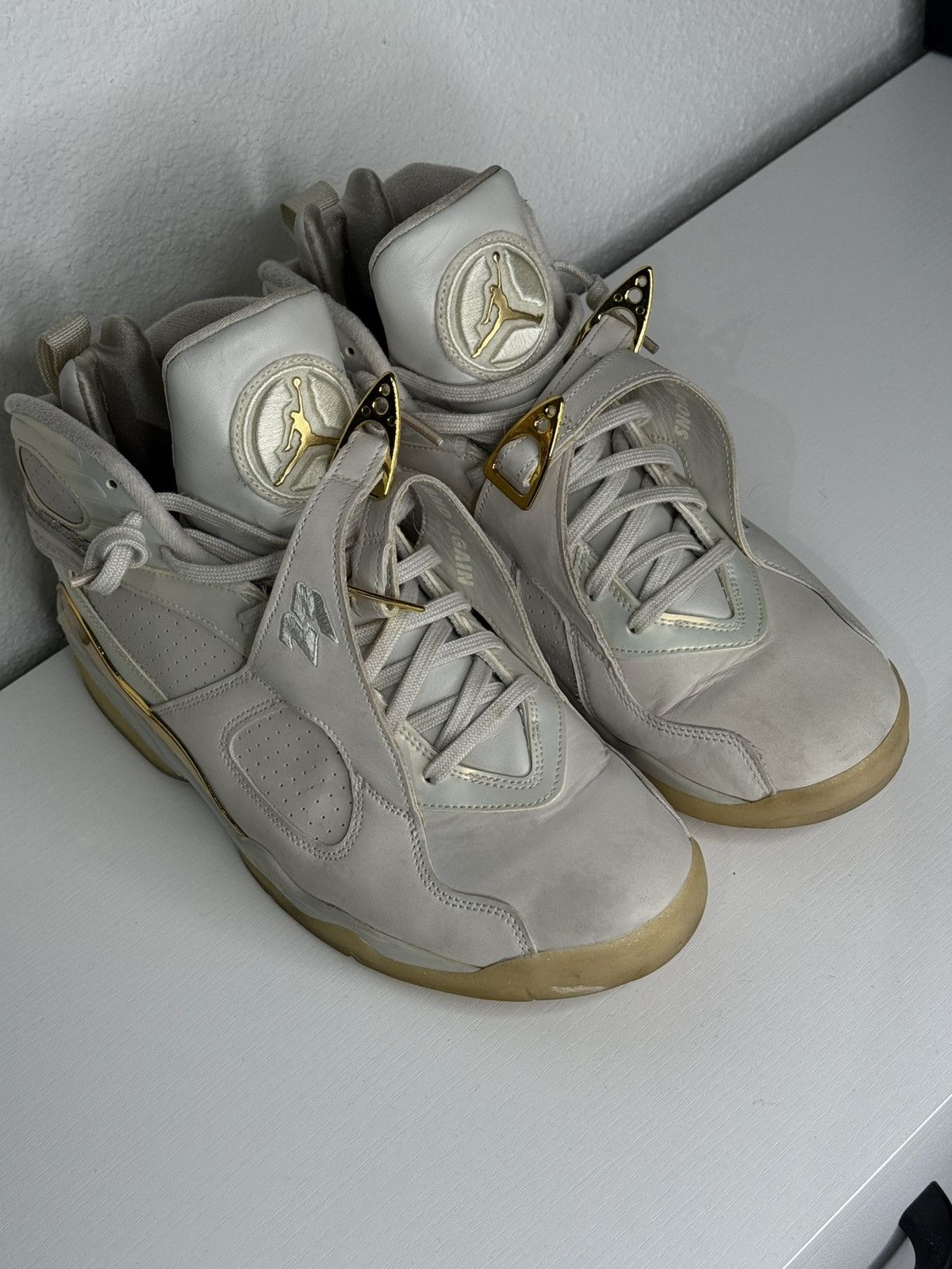 Jordan Brand Jordan 8 Retro Champagne Size US 11 / EU 44 - 3 Thumbnail