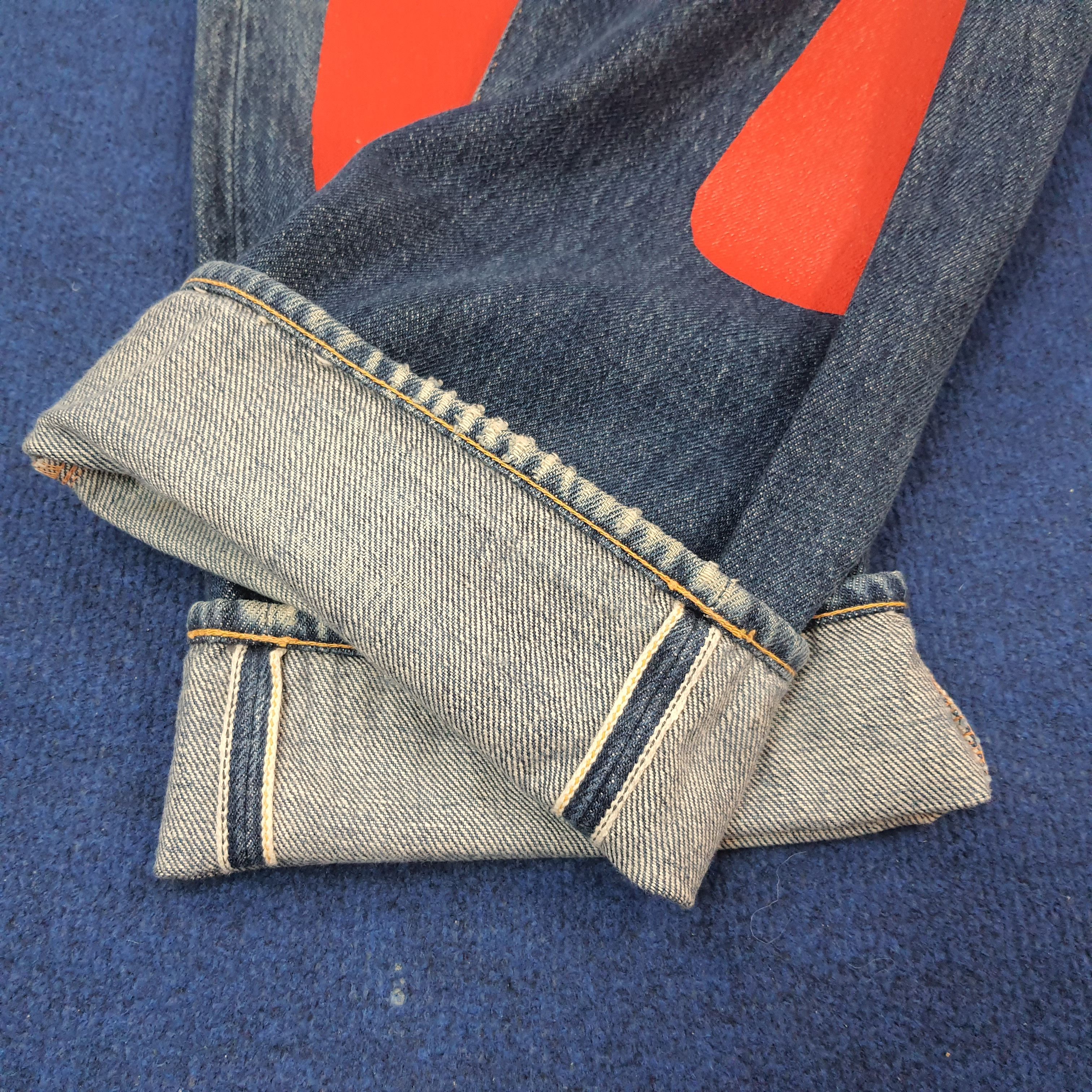 Evisu Vintage Evisu Japan Selvedge Custom Daicock Jeans C228N18 Size US 33 - 6 Thumbnail
