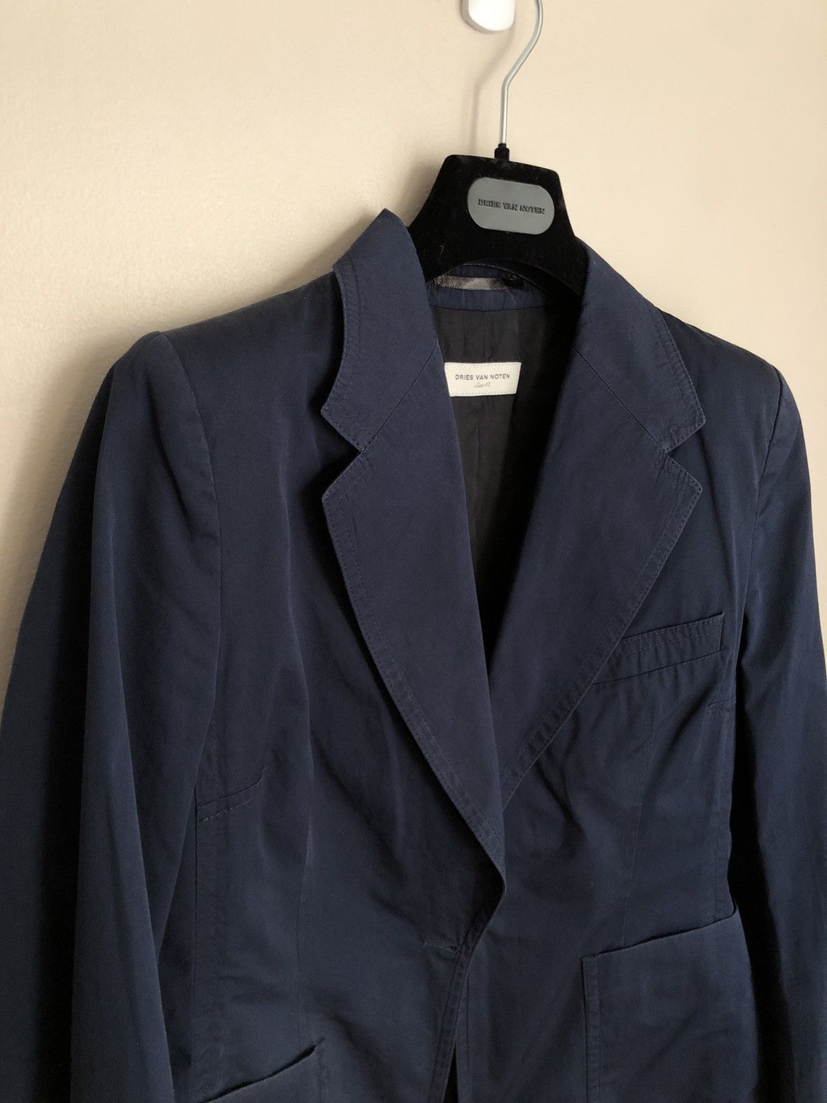 Dries Van Noten Dries Van Noten Vintage Single Snap Button Blazer Size S / US 4 / IT 40 - 2 Thumbnail