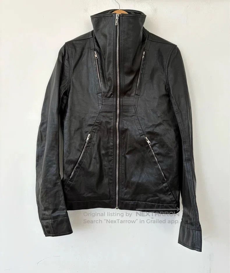 Rick Owens Leather Riders Jacket | Grailed