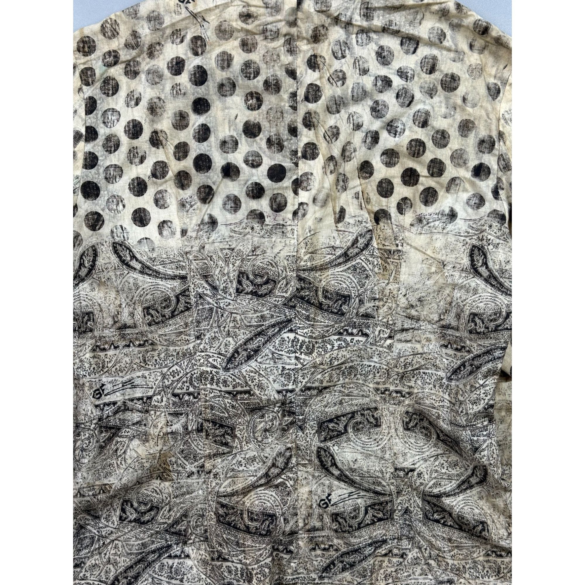 Gianfranco Ferre Gianfranco GF Ferre Vintage Abstract Pattern Blazer (Y1218) Size M / US 6-8 / IT 42-44 - 12 Thumbnail