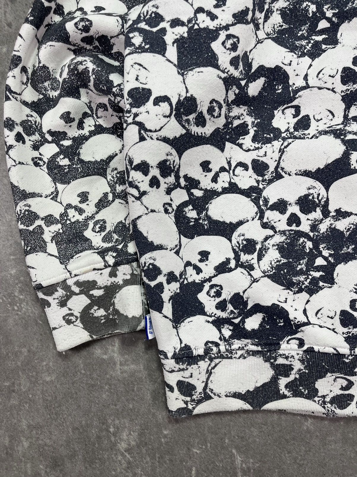 G-Unit G-Unit Rare AOP Skulls Printed Baggy Zip Hoodie XL XXL Size US XL / EU 56 / 4 - 15 Thumbnail