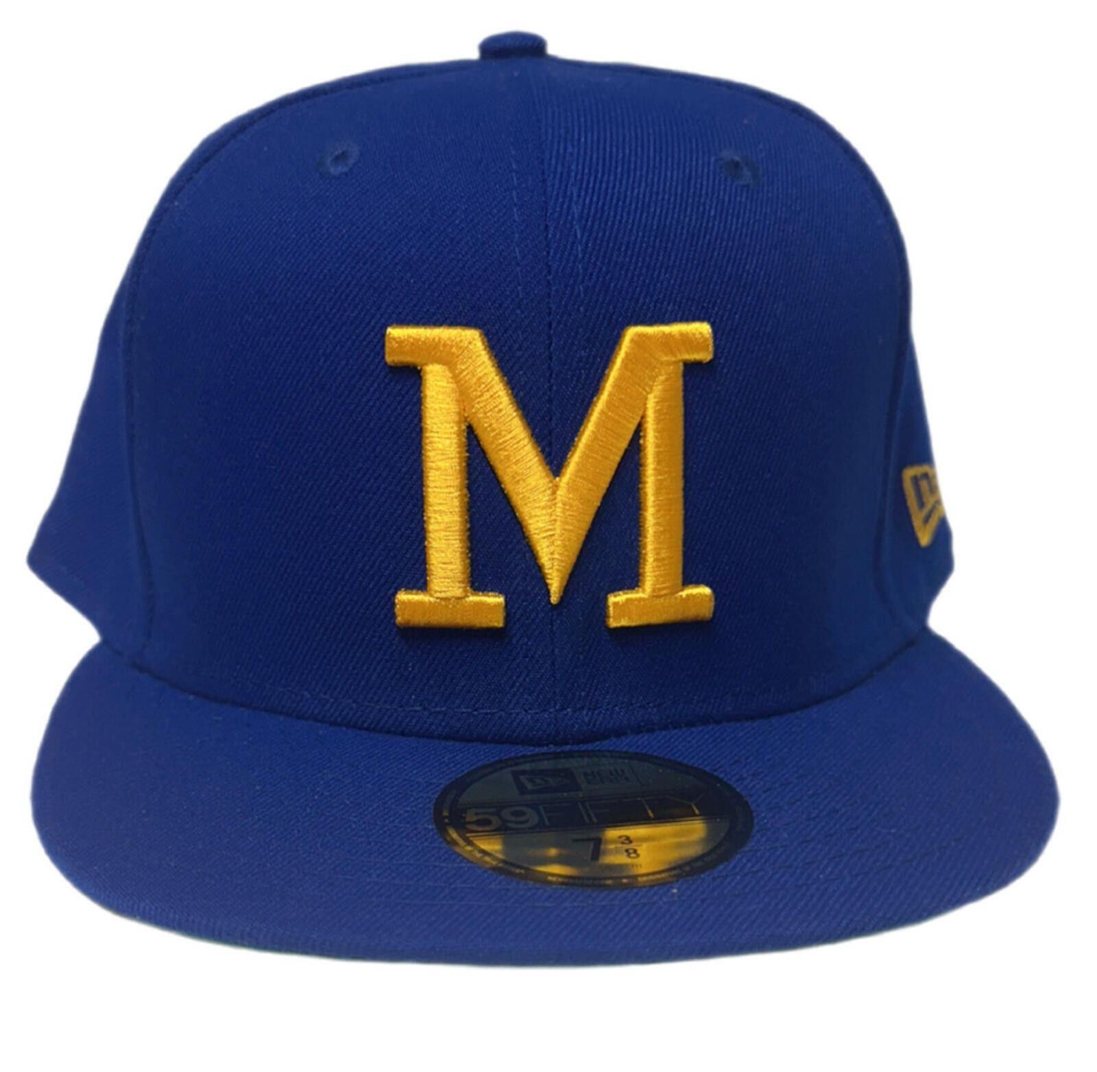 New Era New Era Milwaukee Brewers Old School Logo 59FIFTY 7 3/8 Size ONE SIZE - 1 Thumbnail