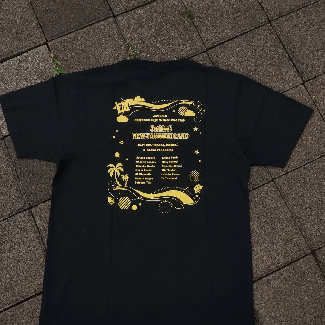 Anime Love Live! Nijigasaki Live 2024 Tee Size US L / EU 52-54 / 3 - 2 Thumbnail