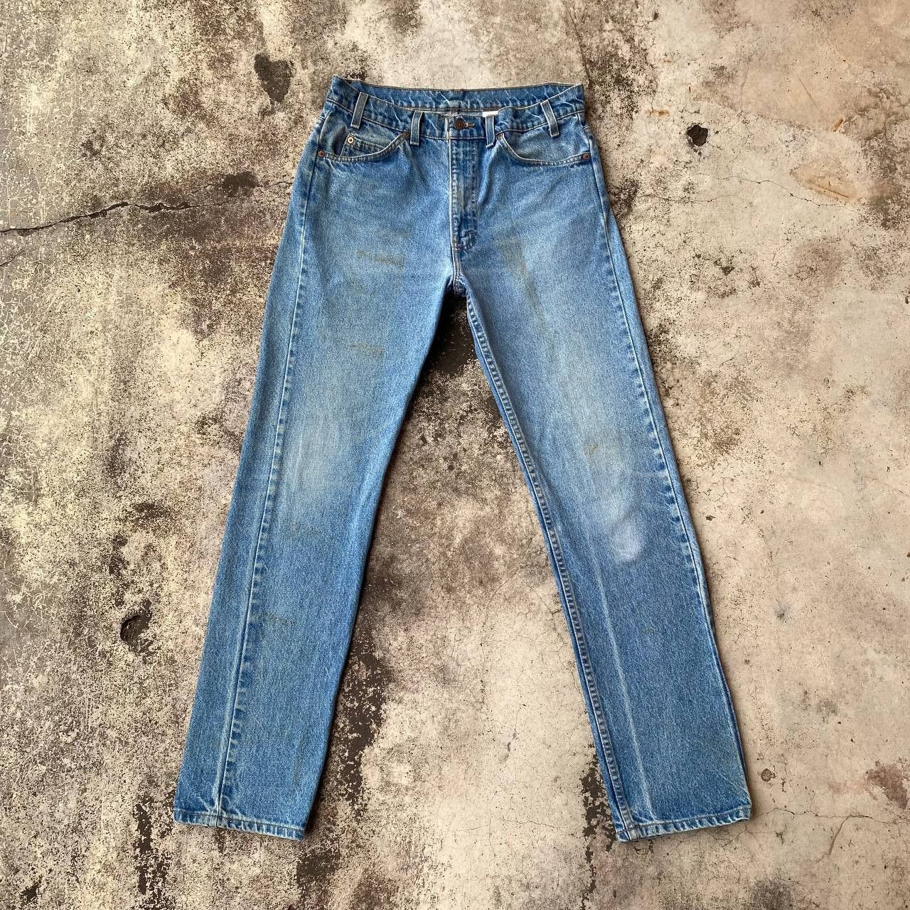 Levi's Vintage Clothing W32X31.5 VTG 1994 LEVIS 505 ORANGE TAG DIRTY JEAN Size US 32 / EU 48 - 5 Thumbnail