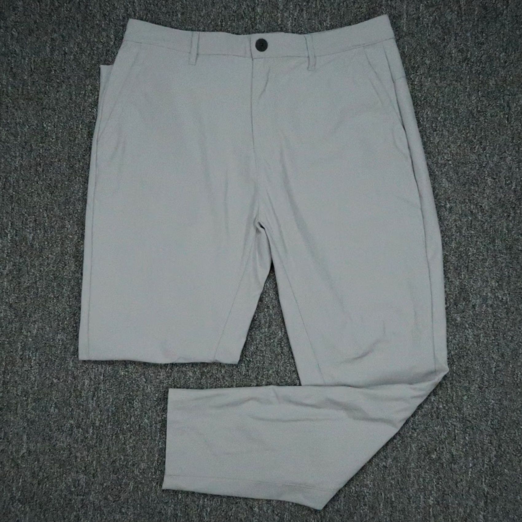Vintage Legends Pants Mens 34x30 Gray Aviation Stretch Chino Trouser Size US 34 / EU 50 - 2 Thumbnail