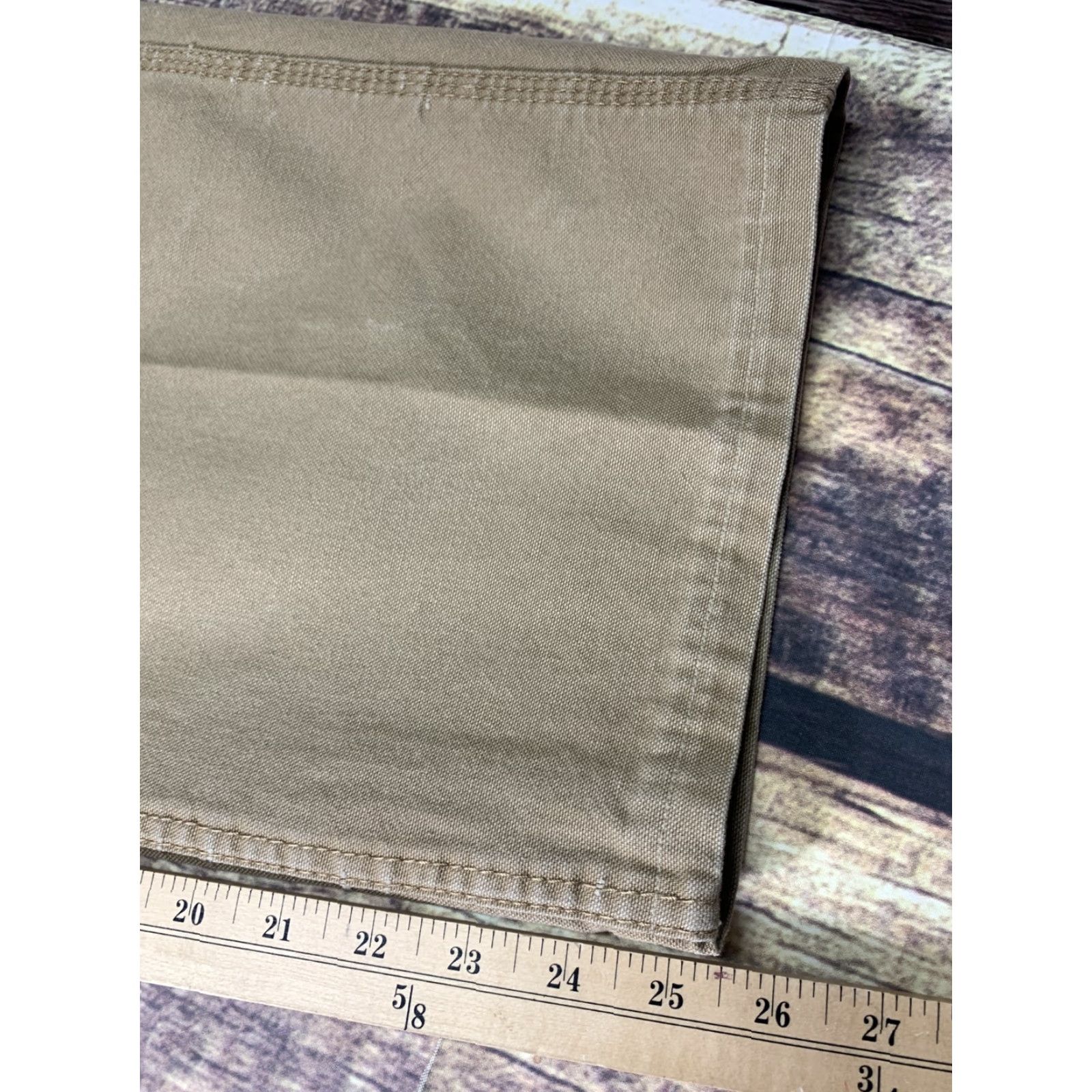Vintage C.E. Schmidt Workwear Men Carpent er Canvas Light Brown Work Pants 42x25.5 Jeans Shirt? Size US 42 / EU 58 - 3 Thumbnail