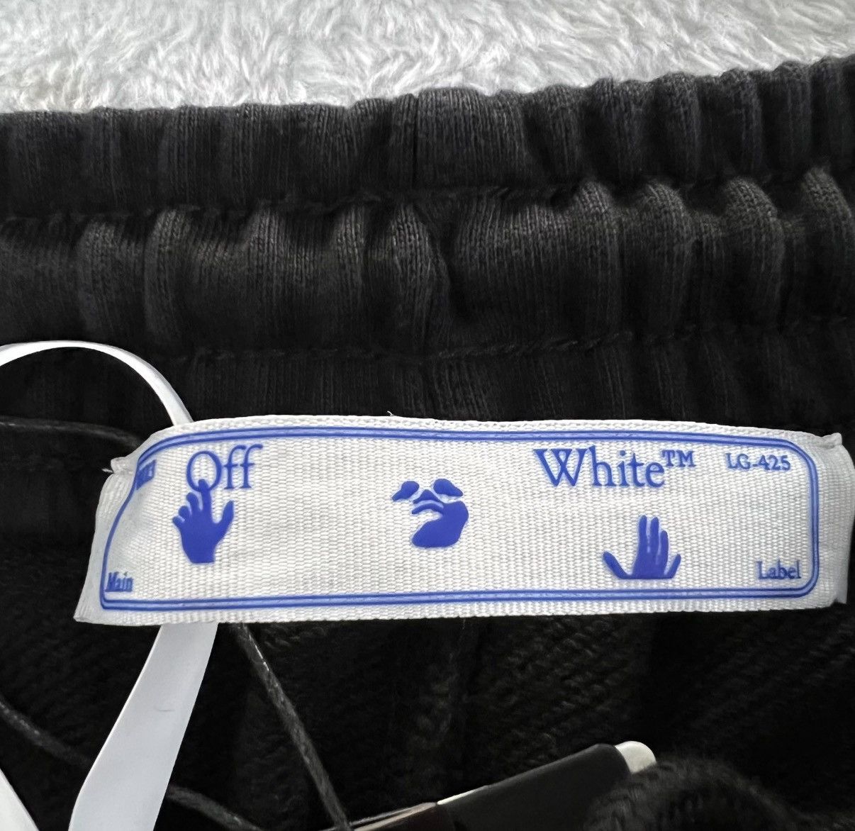 Off-White OFF-WHITE Rainbow Letter Logo Sweatpants J41 Size US 30 / EU 46 - 3 Thumbnail