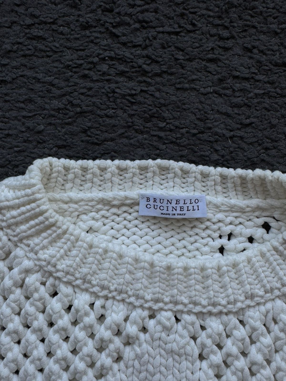 Brunello Cucinelli Brunello Cucinelli Knitted sweater west Size S / US 4 / IT 40 - 3 Thumbnail