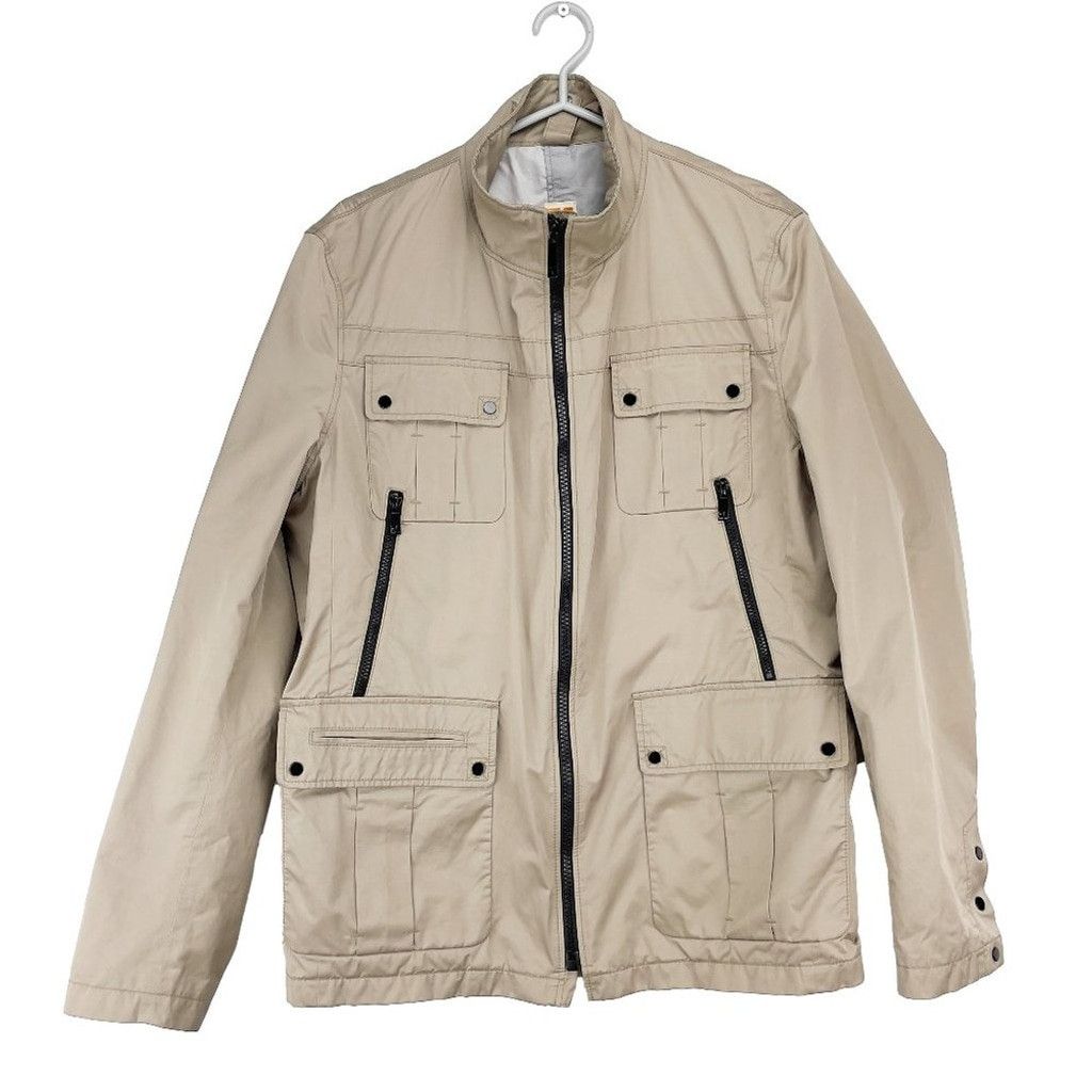 Hugo Boss BOSS ORANGE x Hugo Boss Saharan Multi Pockets Beige Jacket Size US L / EU 52-54 / 3 - 3 Thumbnail
