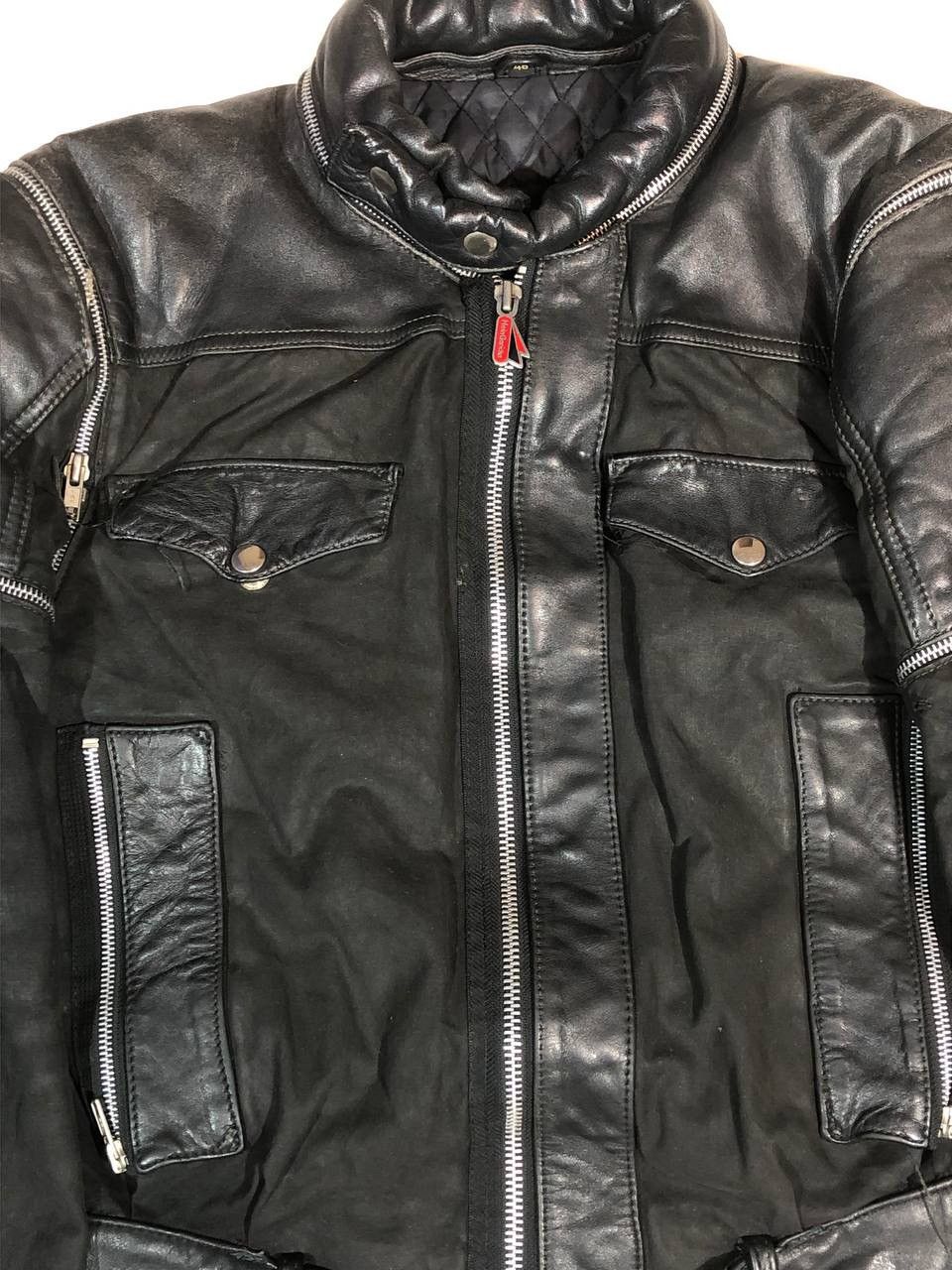 Hein Gericke Hein Gericke Racing Moto Japanese Style Leather Jacket Vint Size US S / EU 44-46 / 1 - 5 Thumbnail