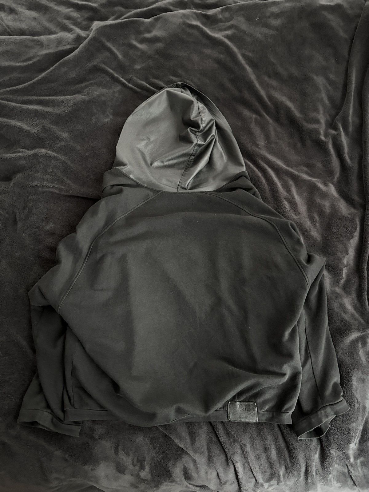 Raf Simons Raf Simons consumed leather hoodie. Size US M / EU 48-50 / 2 - 8 Thumbnail