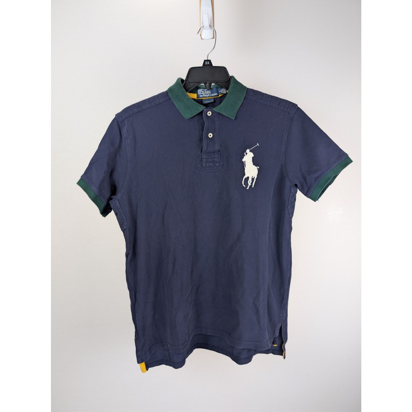 Polo Ralph Lauren o1rshd1 Polo Shirt in Navy Blue Size US L / EU 52-54 / 3 - 2 Thumbnail