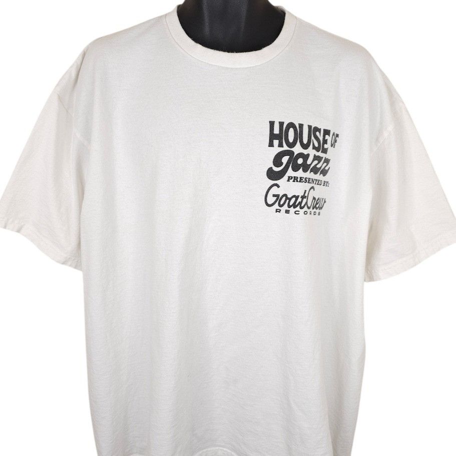 Other Goat Crew Records T Shirt Mens Size 3XL White House Of Jazz Size US XXL / EU 58 / 5 - 2 Thumbnail