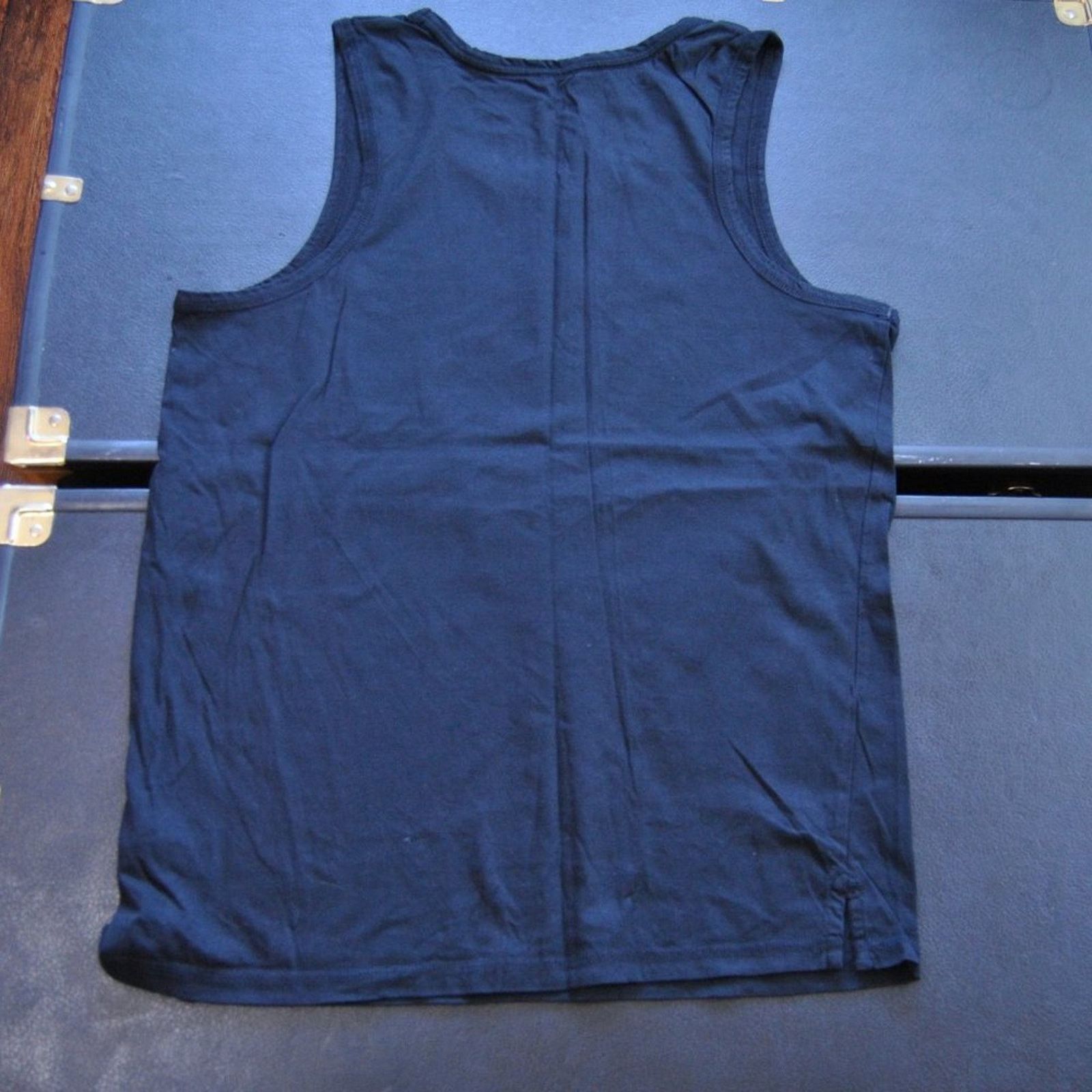 Calvin Klein Calvin Klein Medium Black Tank Top w/ Rainbow Logo on Front Size US M / EU 48-50 / 2 - 4 Thumbnail