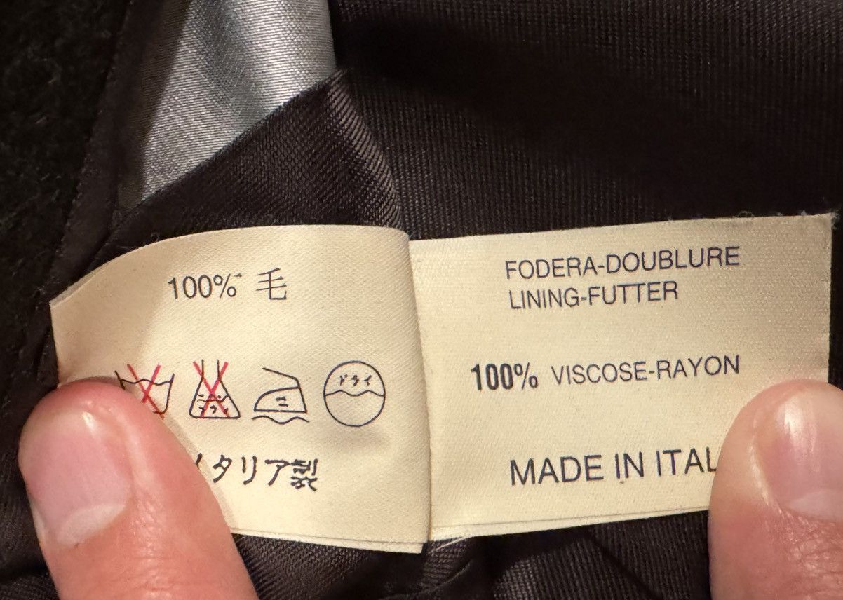 Giuliano Fujiwara Giuliano Fujiwara Belted Wool Blazer Green Minimal Archive Size 50R - 10 Thumbnail