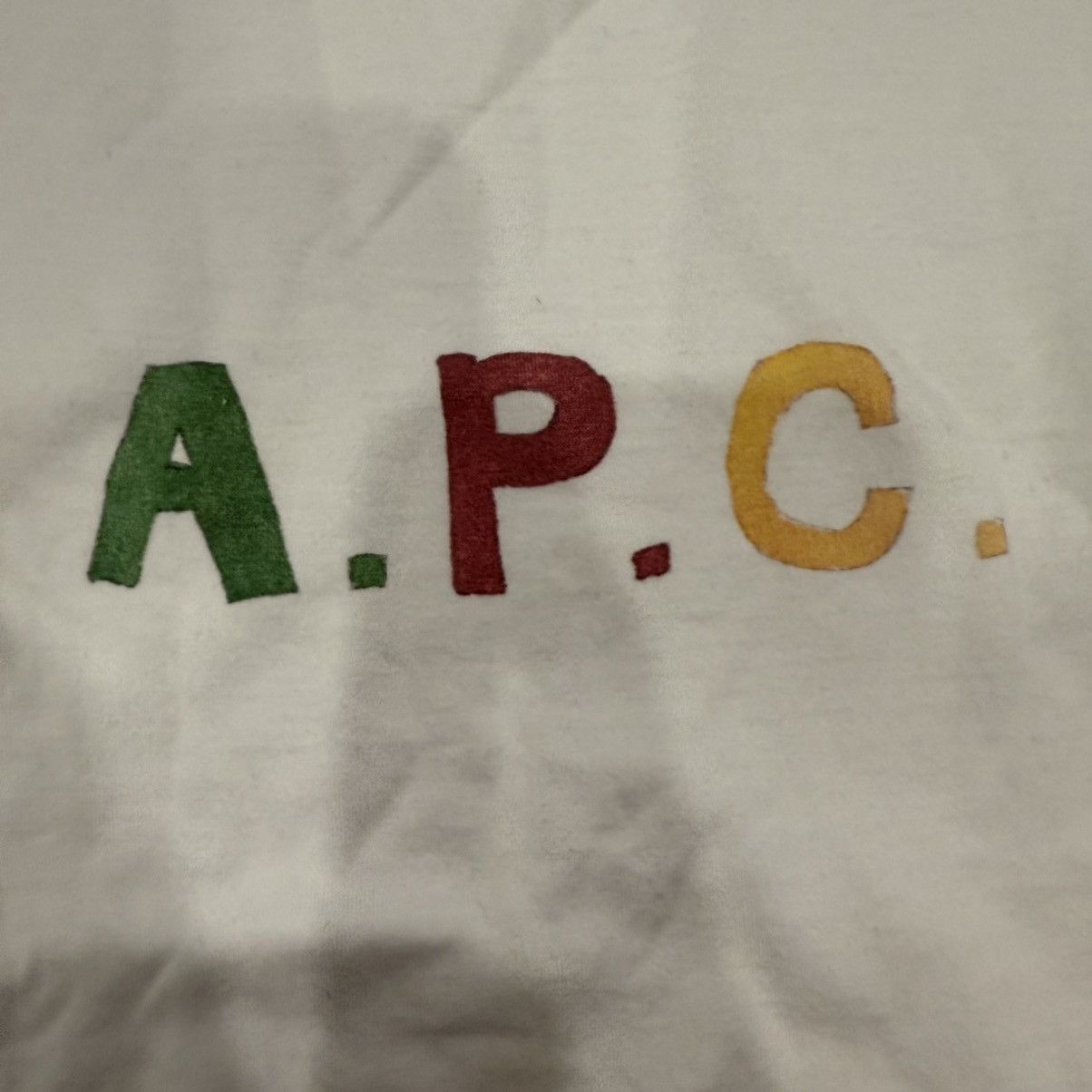 A.P.C. APC Logo T Shirt Large Size US L / EU 52-54 / 3 - 2 Thumbnail
