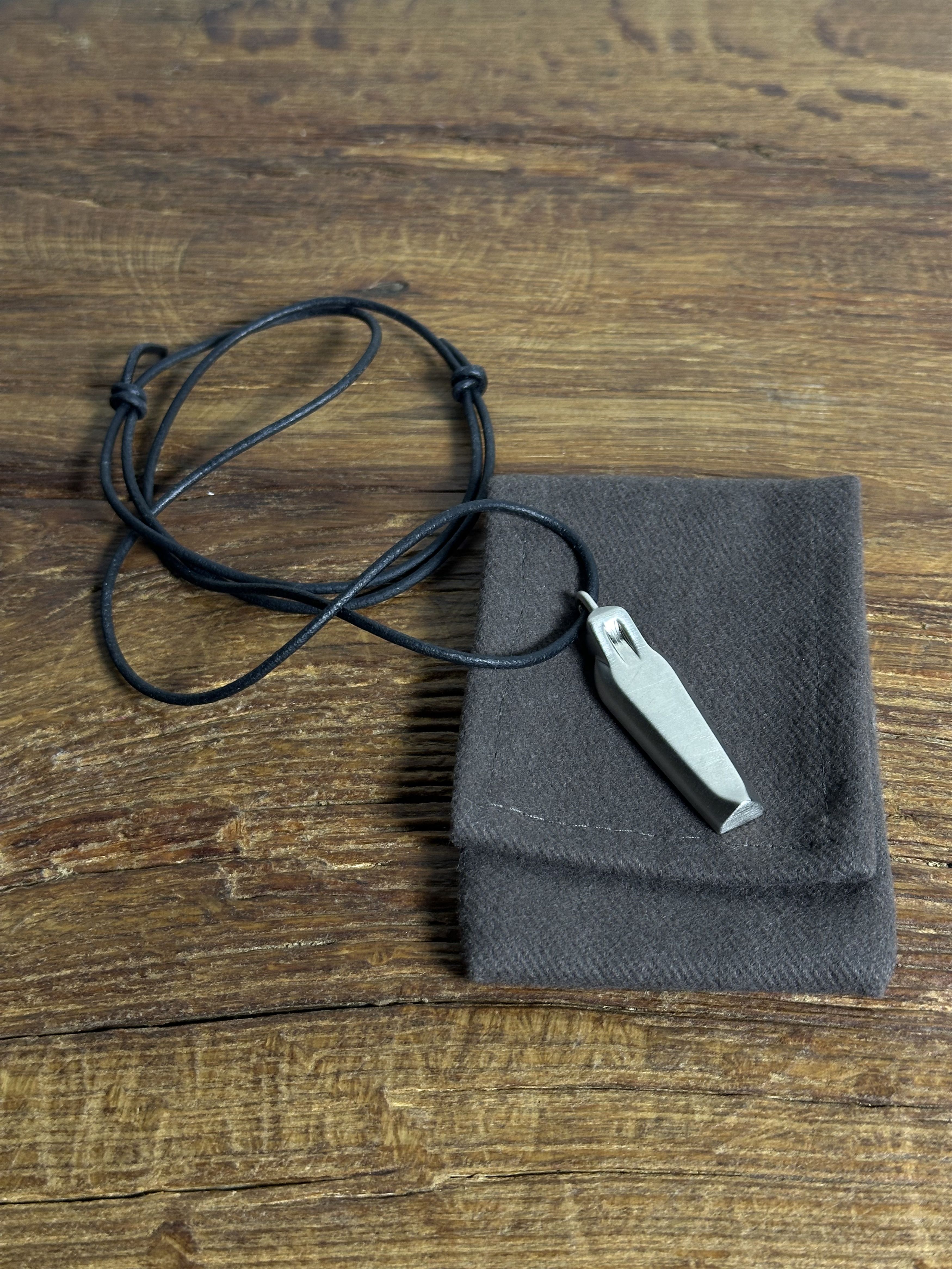 Rick Owens Sarcophagus Charm in Palladio