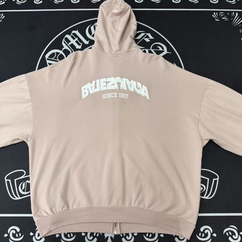 Balenciaga Balenciaga Pink zipper hoodie Size M / US 6-8 / IT 42-44 - 3 Thumbnail
