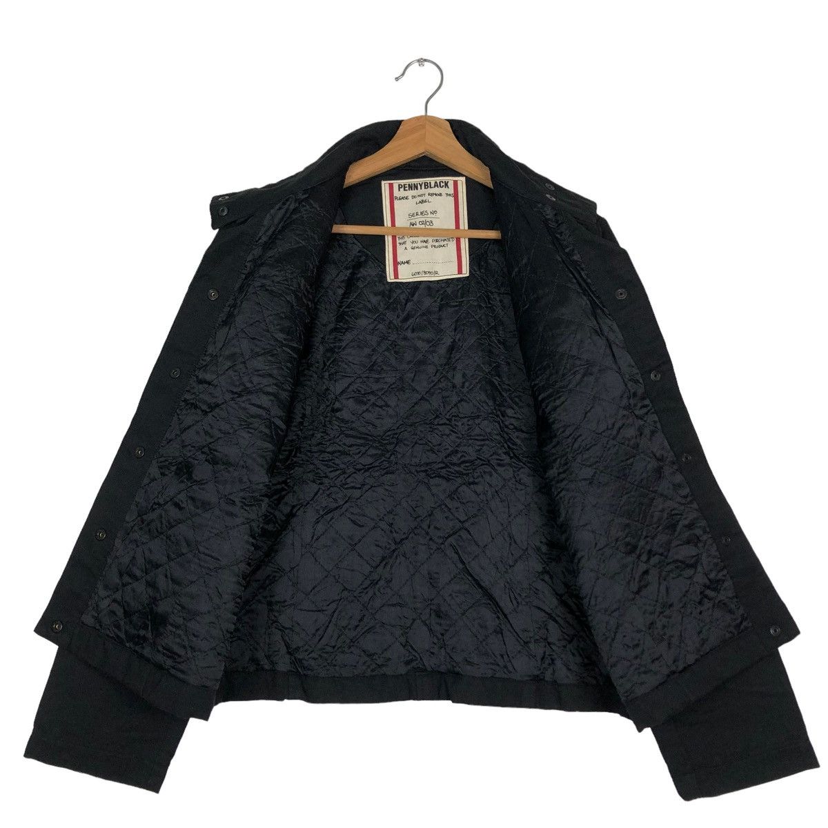 Hysteric Glamour 🔥Vtg Biker Jacket Bondage PennyBlack Italy Bondage Pocket Size US M / EU 48-50 / 2 - 11 Thumbnail
