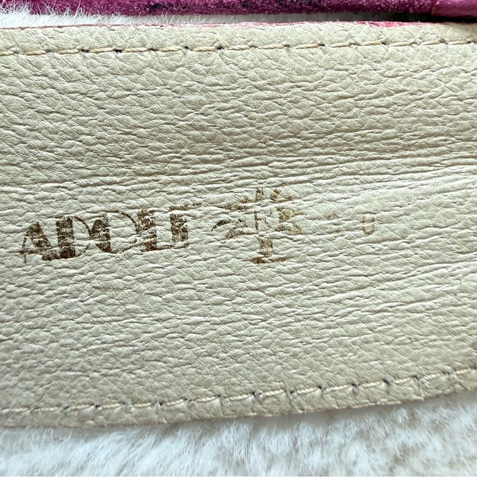 Other Lina Lee women pink suede belt size 90 cm Size ONE SIZE - 5 Thumbnail
