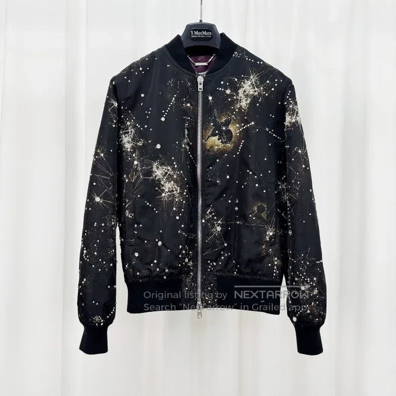 Givenchy Givenchy Showpiece starry sky full-diamond heavy-duty zip- Size US S / EU 44-46 / 1 - 1 Thumbnail