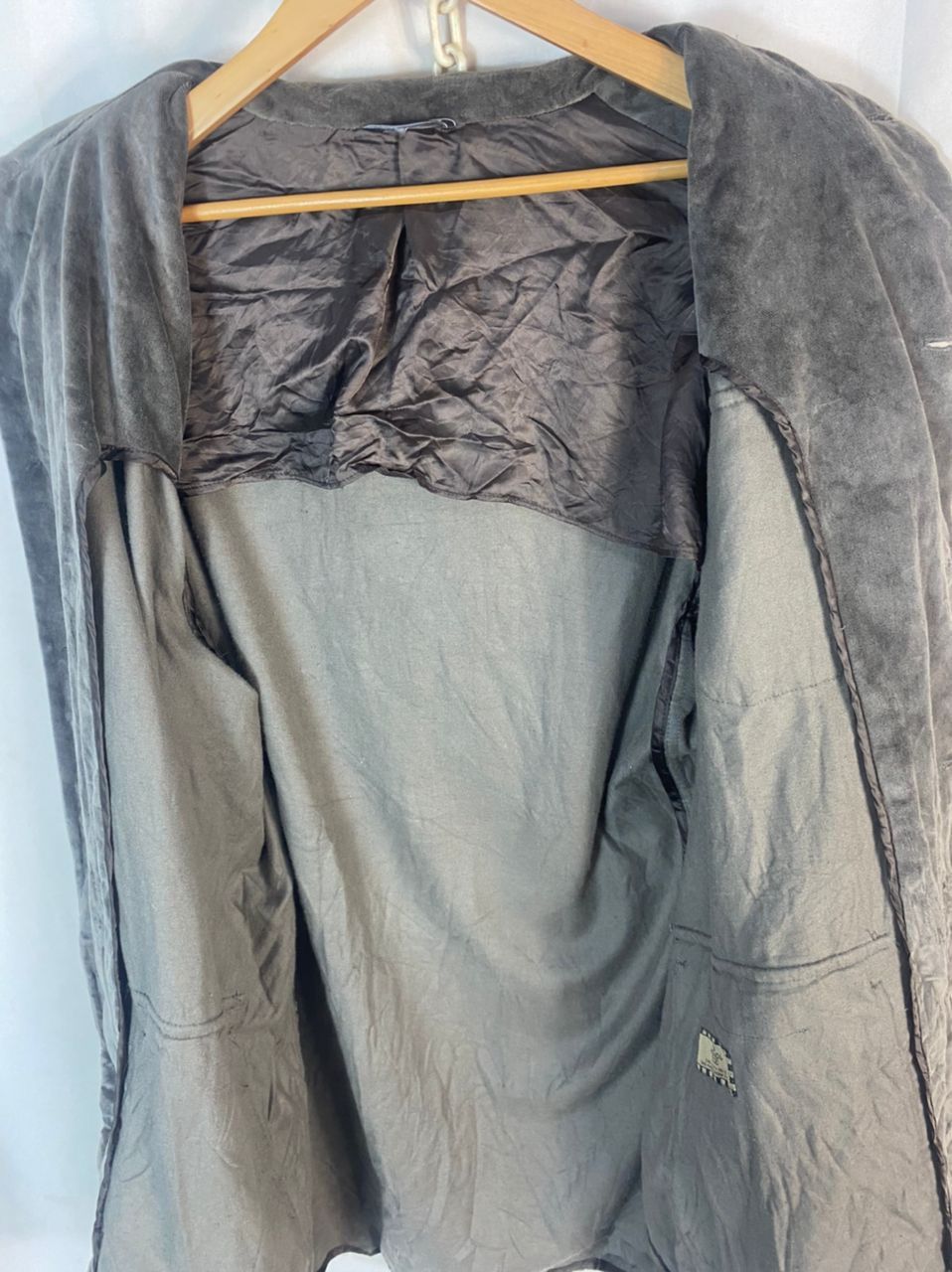 Fendi Vintage fendi button up velvet jacket Size US XL / EU 56 / 4 - 4 Thumbnail