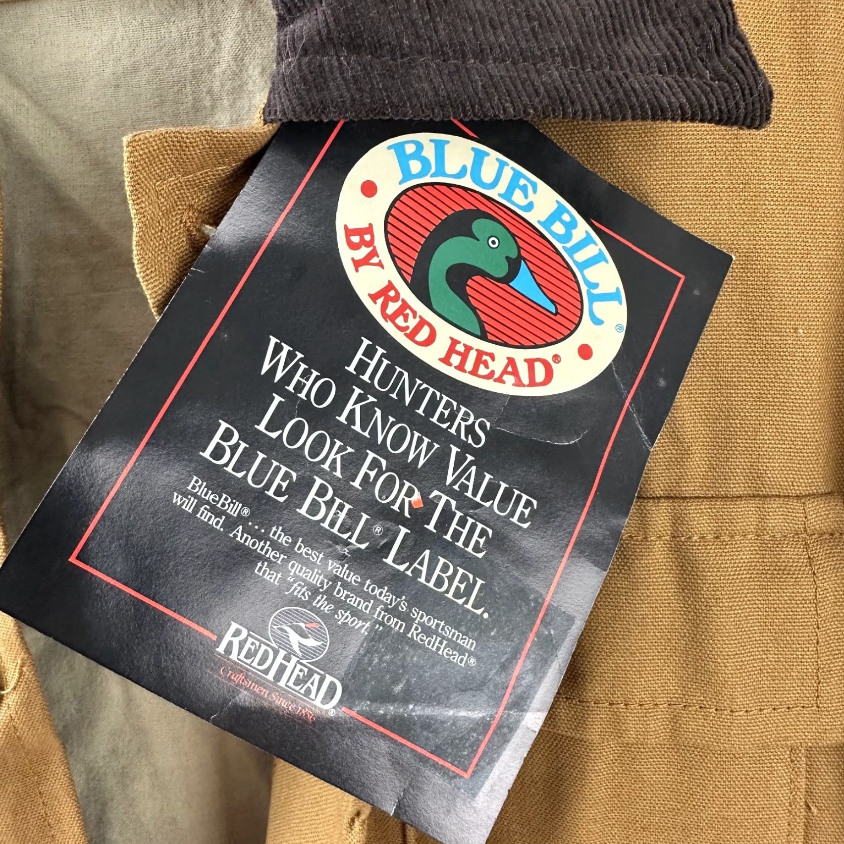Vintage VINTAGE RedHead Canvas Hunting Jacket Mens XL Brown Deadstock Size US XL / EU 56 / 4 - 4 Thumbnail