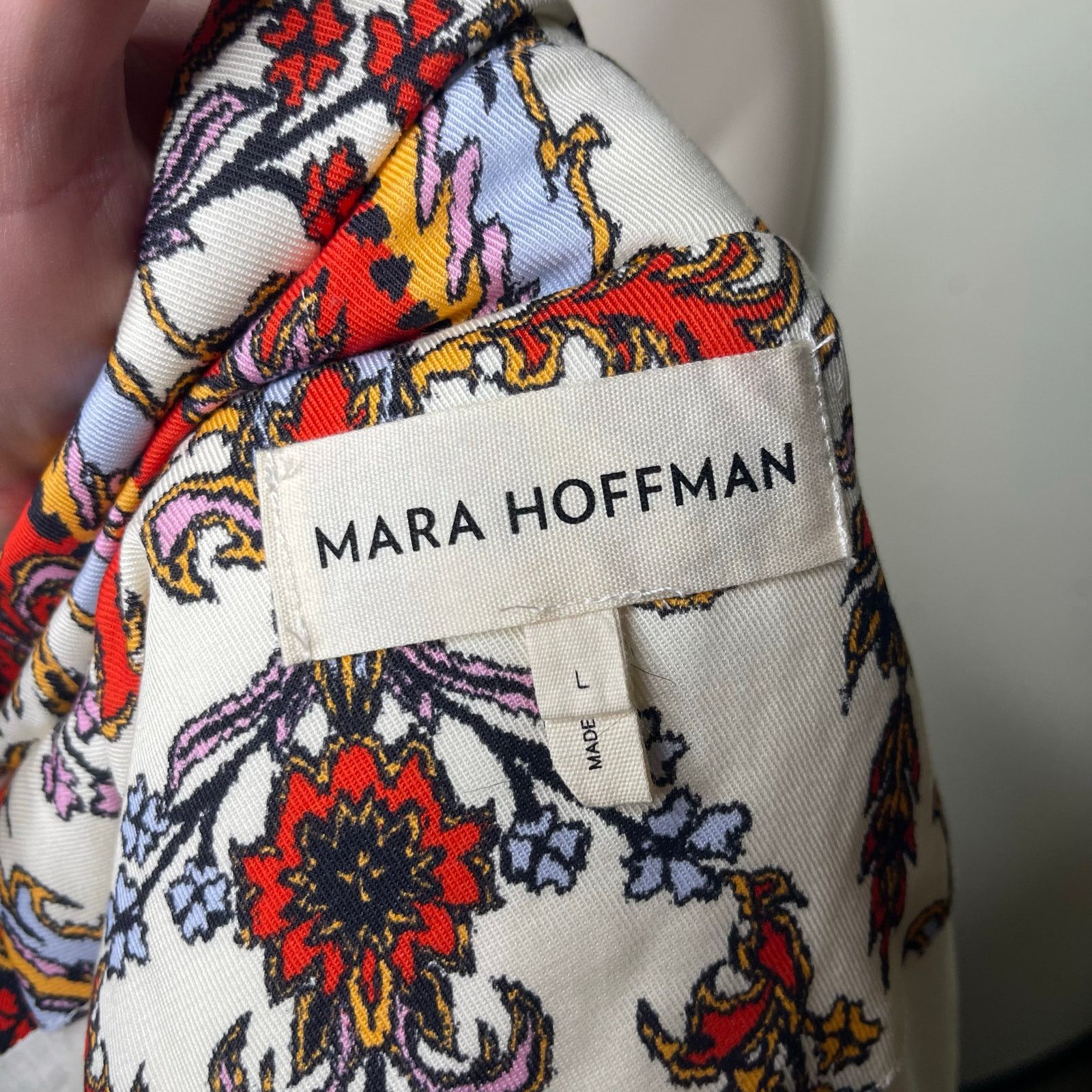 Mara Hoffman NWOT MARA HOFFMAN Levine Paisley Quilted Coat sz L Size L / US 10 / IT 46 - 4 Thumbnail