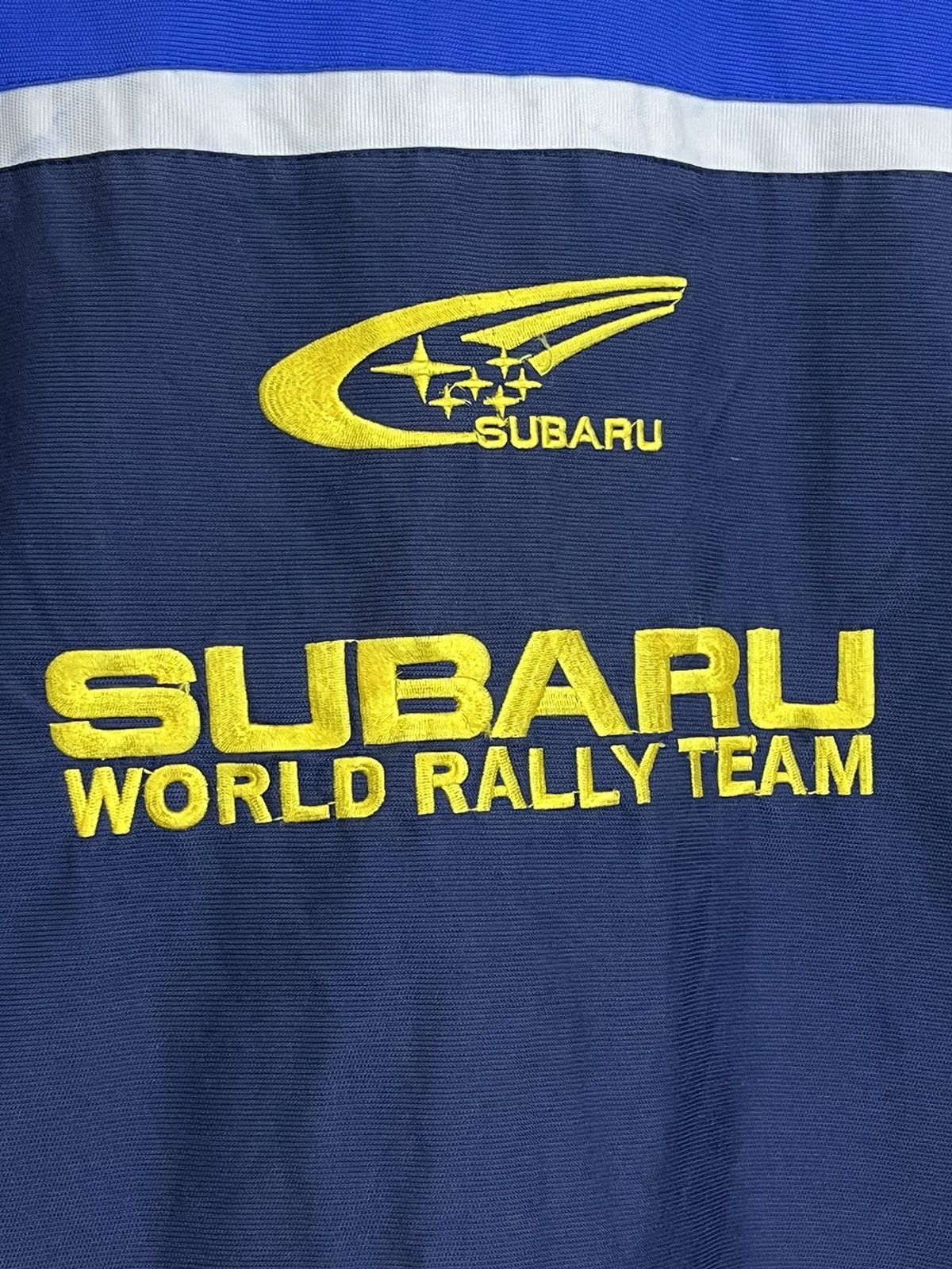 Japanese Brand VINTAGE SUBARU WRX STI RACING WORLD RALLY TEAM JACKET Size US M / EU 48-50 / 2 - 6 Thumbnail