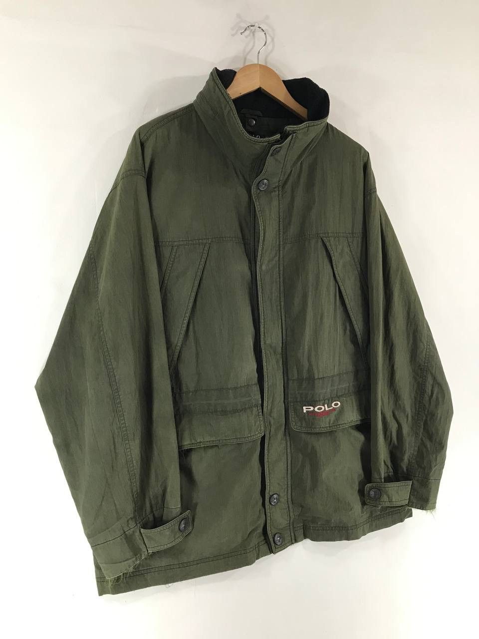 Polo Ralph Lauren × RRL Ralph Lauren × Vintage Vintage Polo Pocketable Jacket Rare Design Size US XL / EU 56 / 4 - 7 Thumbnail