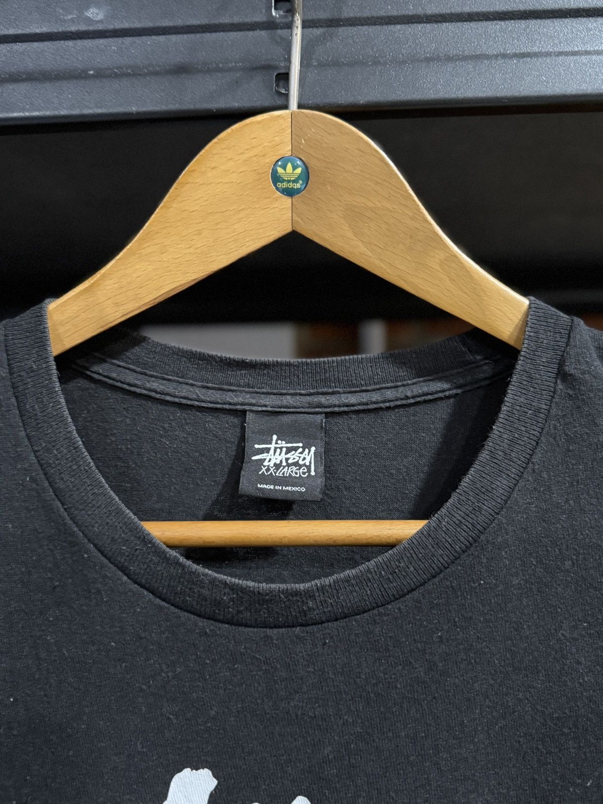 Stussy × Vintage Vintage Stussy Tour Over Size Faded Tee Size US XXL / EU 58 / 5 - 5 Thumbnail