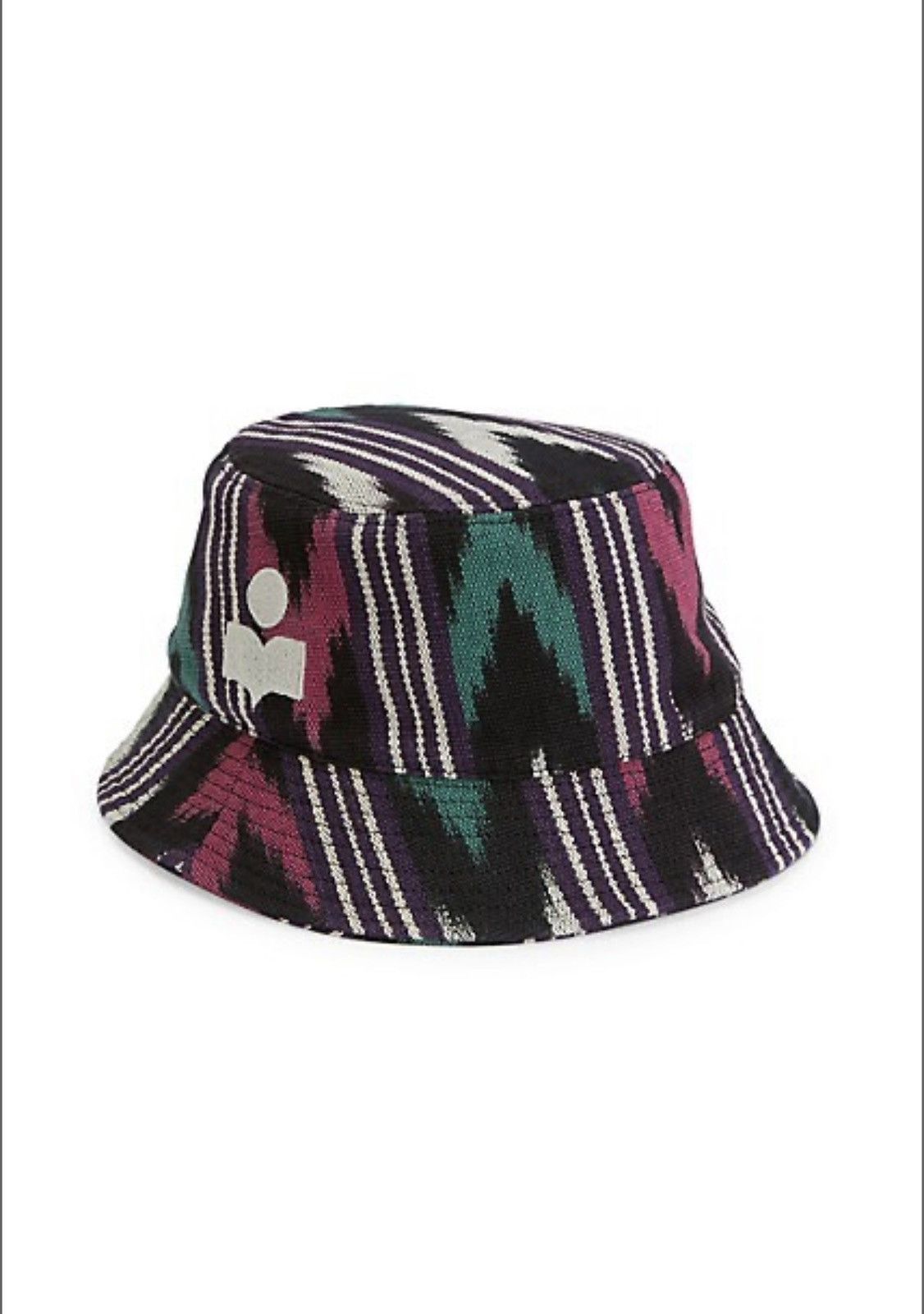 Isabel Marant !DS! SS23 Isabel Marant Geometric Print Haleyh Bucket Hat Size ONE SIZE - 4 Thumbnail