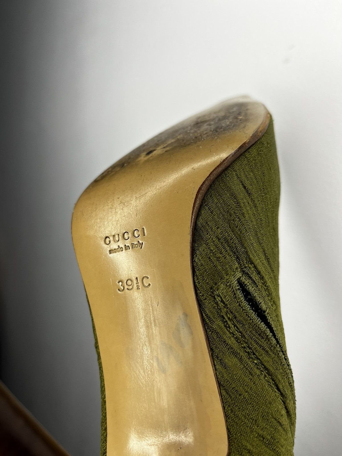 Tom Ford F/W 1999 Gucci by Tom Ford Ruched Silk Heeled Boots Ad Size US 9 / IT 39 - 18 Thumbnail