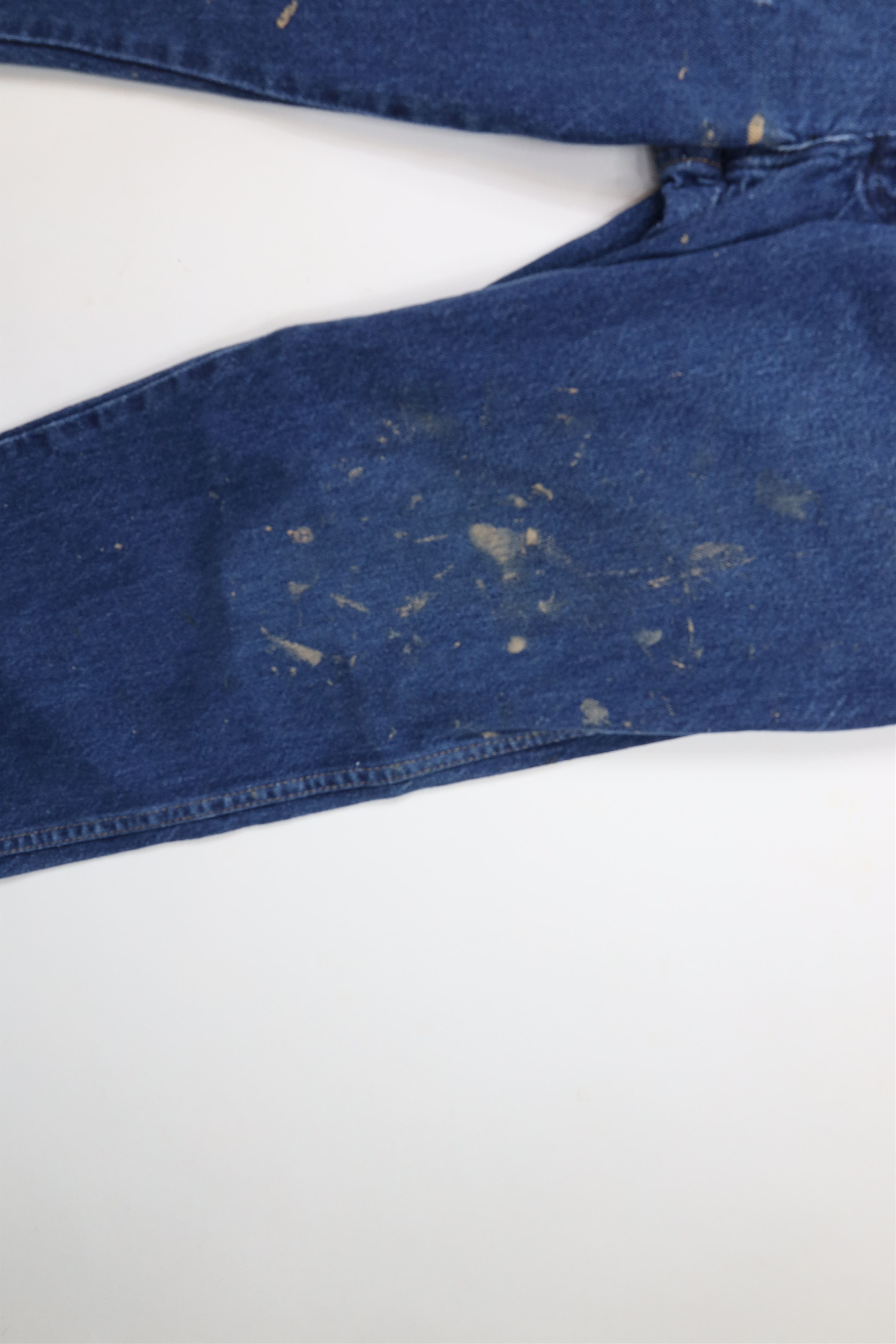 Vintage Vintage 70s 80s Streetwear Straight Leg Denim Jeans Blue USA Size US 34 / EU 50 - 6 Thumbnail