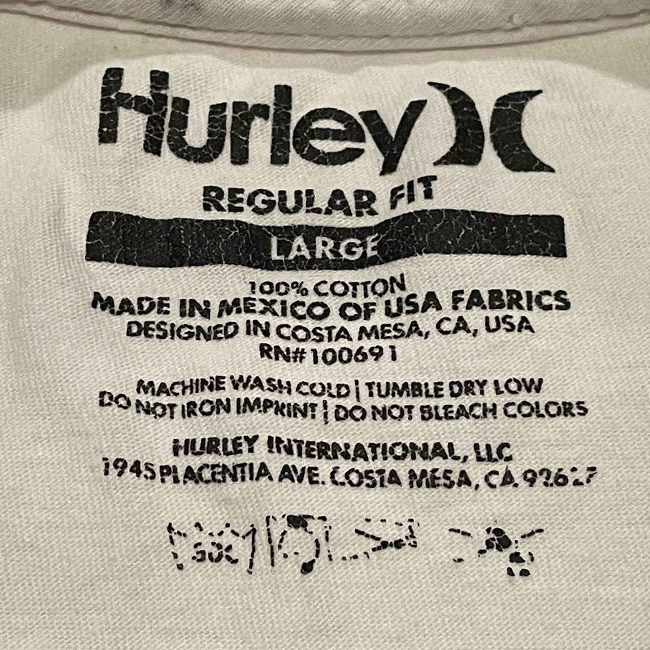 Affliction × Hurley × Tapout Rare Hurley Wings Cross Tee Y2K Affliction Style Size US L / EU 52-54 / 3 - 5 Thumbnail