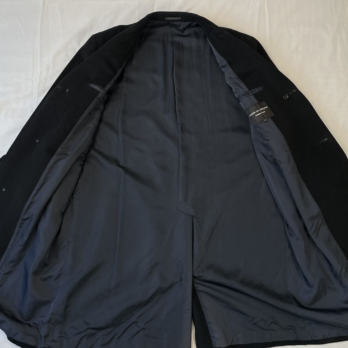 Comme des Garcons Homme Plus Comme des Garçons Homme Plus 1988 Wool Coat Size US M / EU 48-50 / 2 - 6 Thumbnail