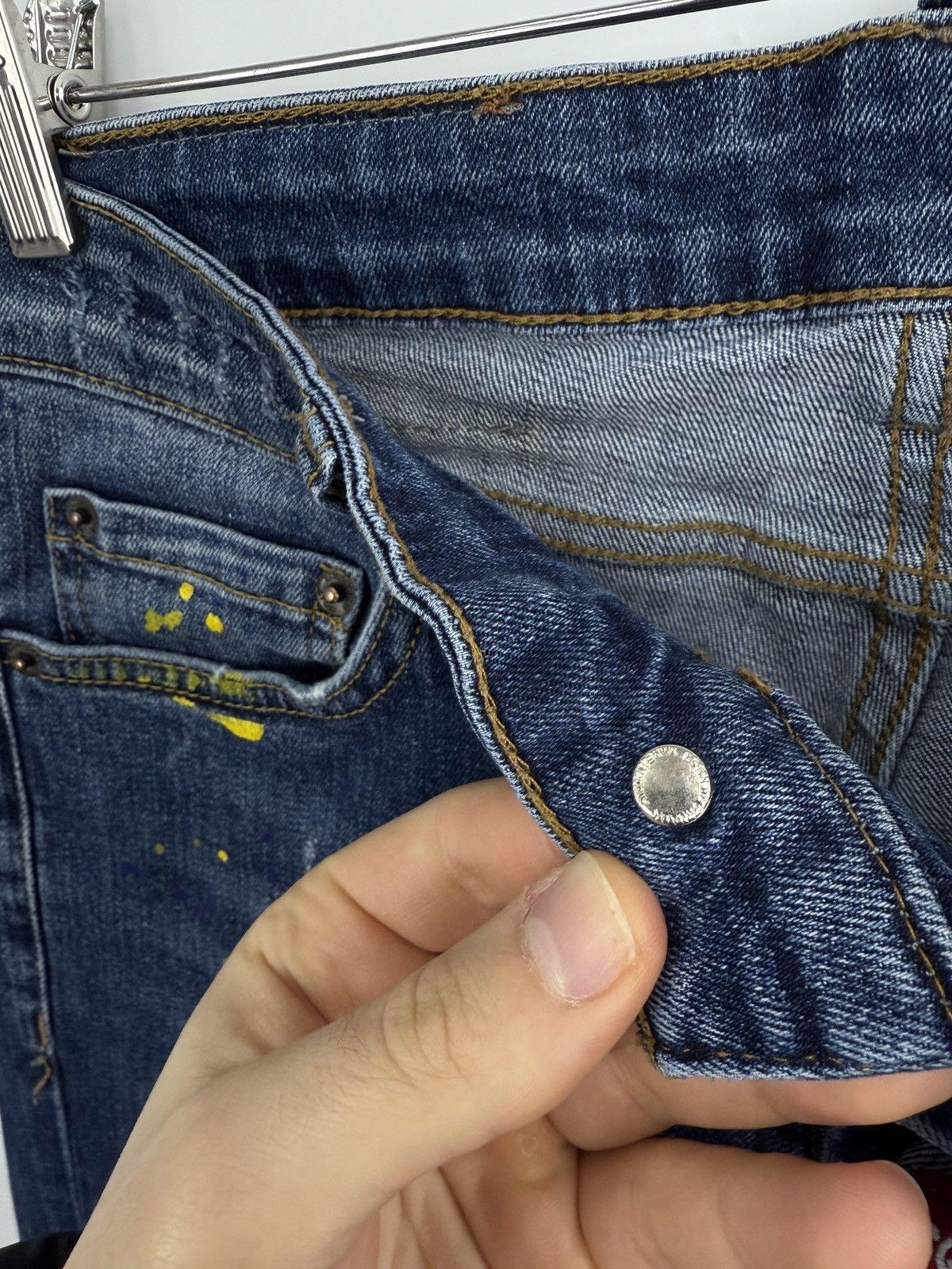 Dsquared2 🇮🇹 Dsquared2 Jeans Made In Italy Rare Retro Hype Y2K Size US 30 / EU 46 - 9 Thumbnail