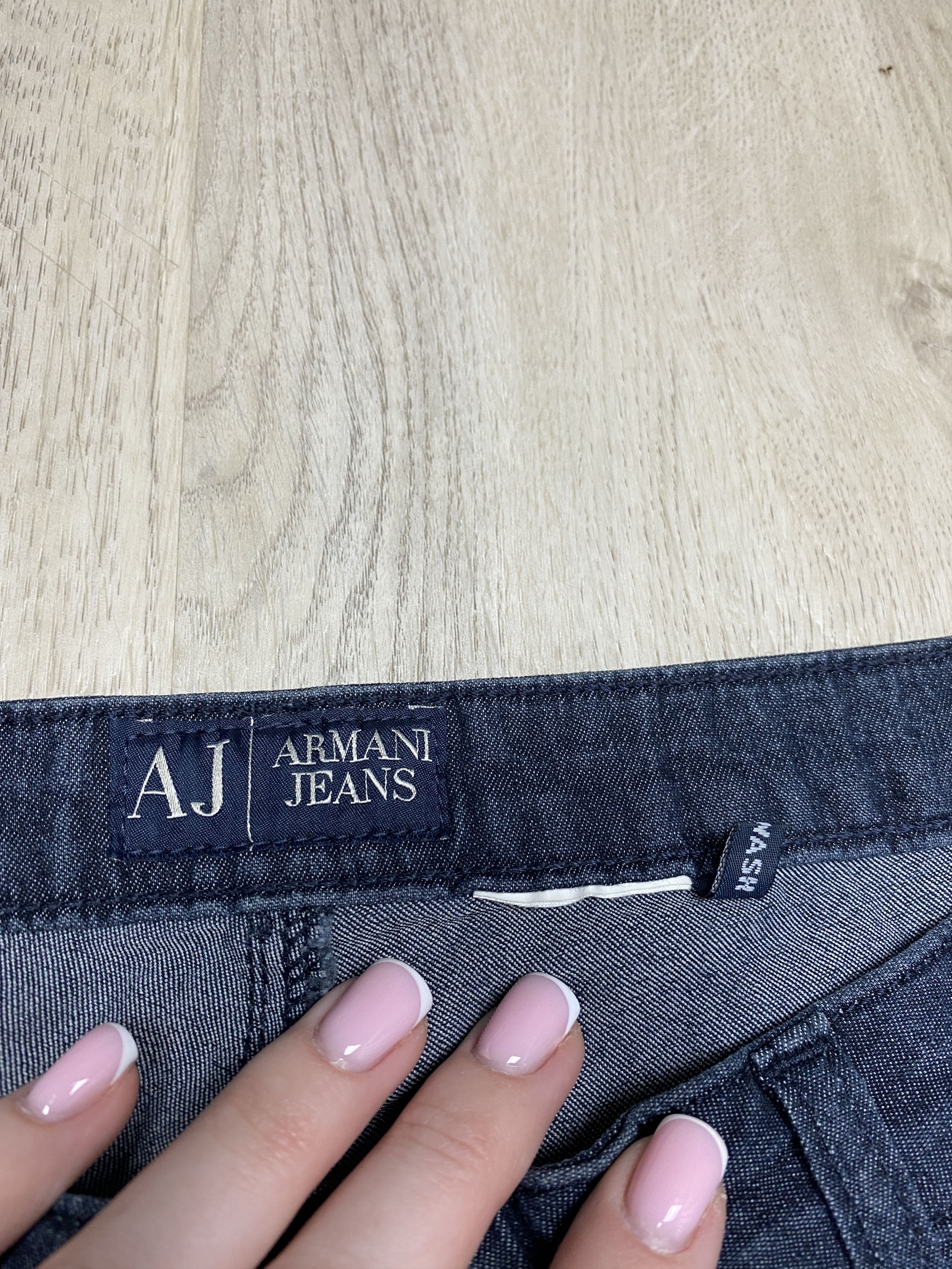Armani × Giorgio Armani × Vintage Armani Jeans Vintage Womens Flared Denim Pants Jeans Size 32" / US 10 / IT 46 - 8 Thumbnail