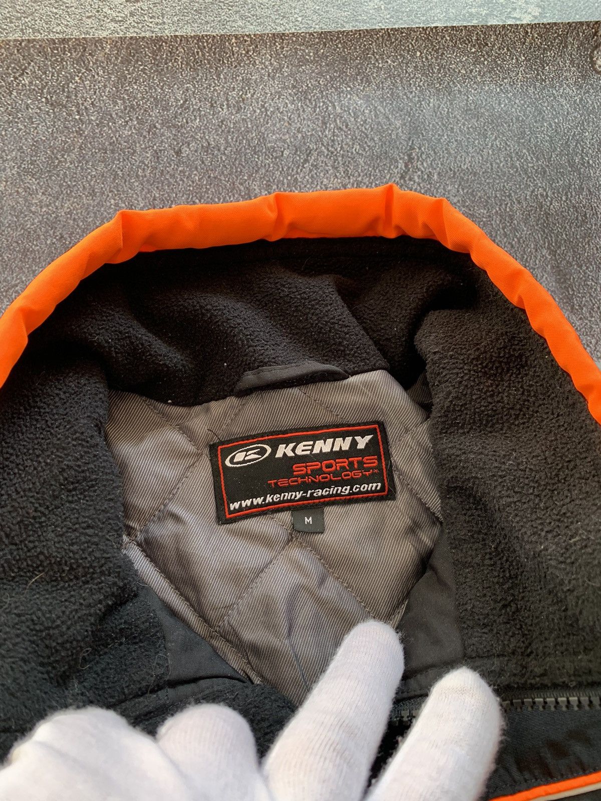 Vintage VTG Kenny Motorcycle Racing Black/Orange Jacket Y2K Size US M / EU 48-50 / 2 - 6 Thumbnail