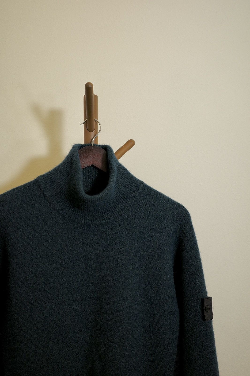 Stone Island Stone Island Shadow Project wool knit green&black sweater Size US L / EU 52-54 / 3 - 1 Thumbnail