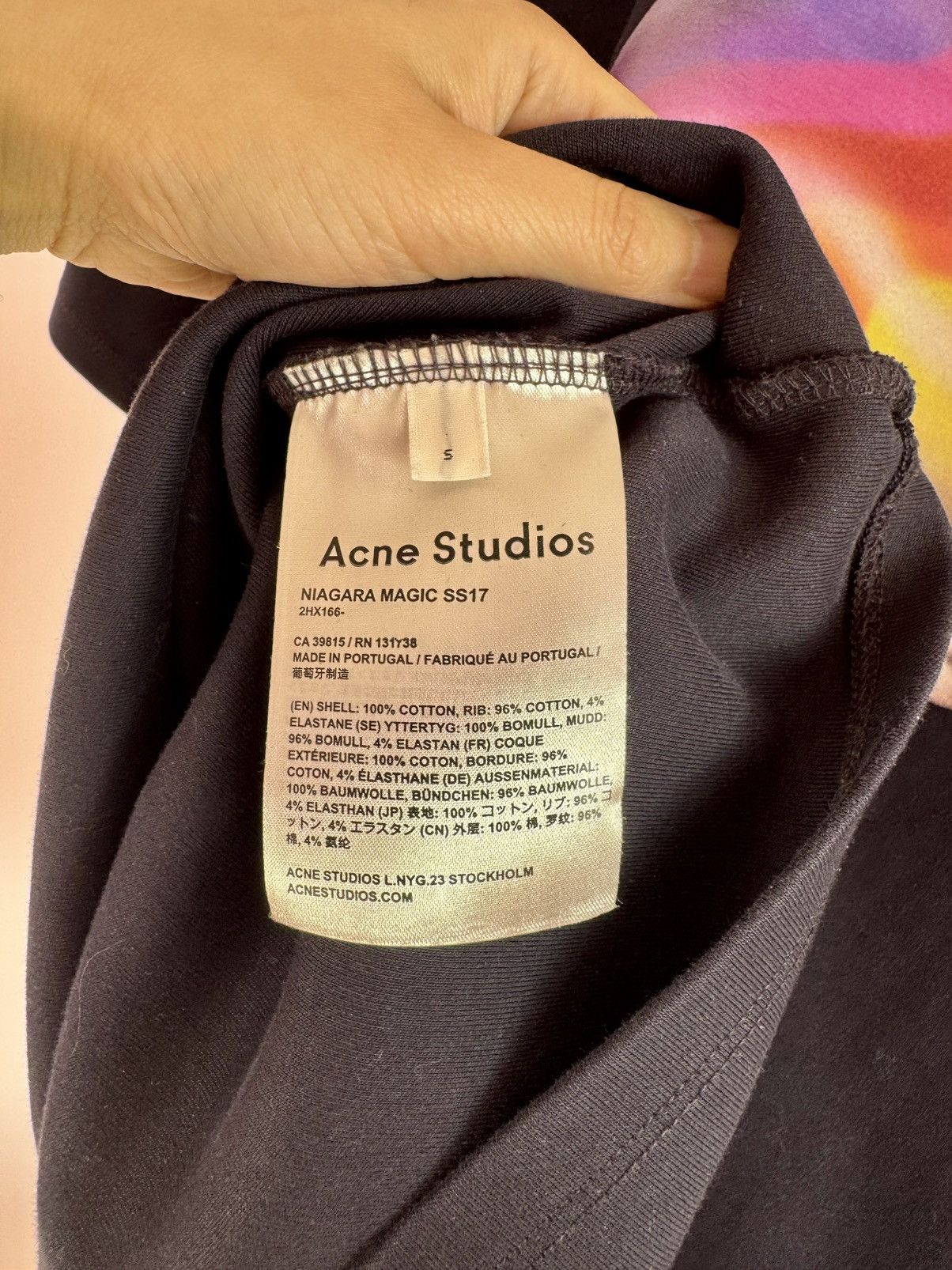 Acne Studios Acne Studios “Niagara Magic” SS17 T-Shirt Size US S / EU 44-46 / 1 - 4 Thumbnail