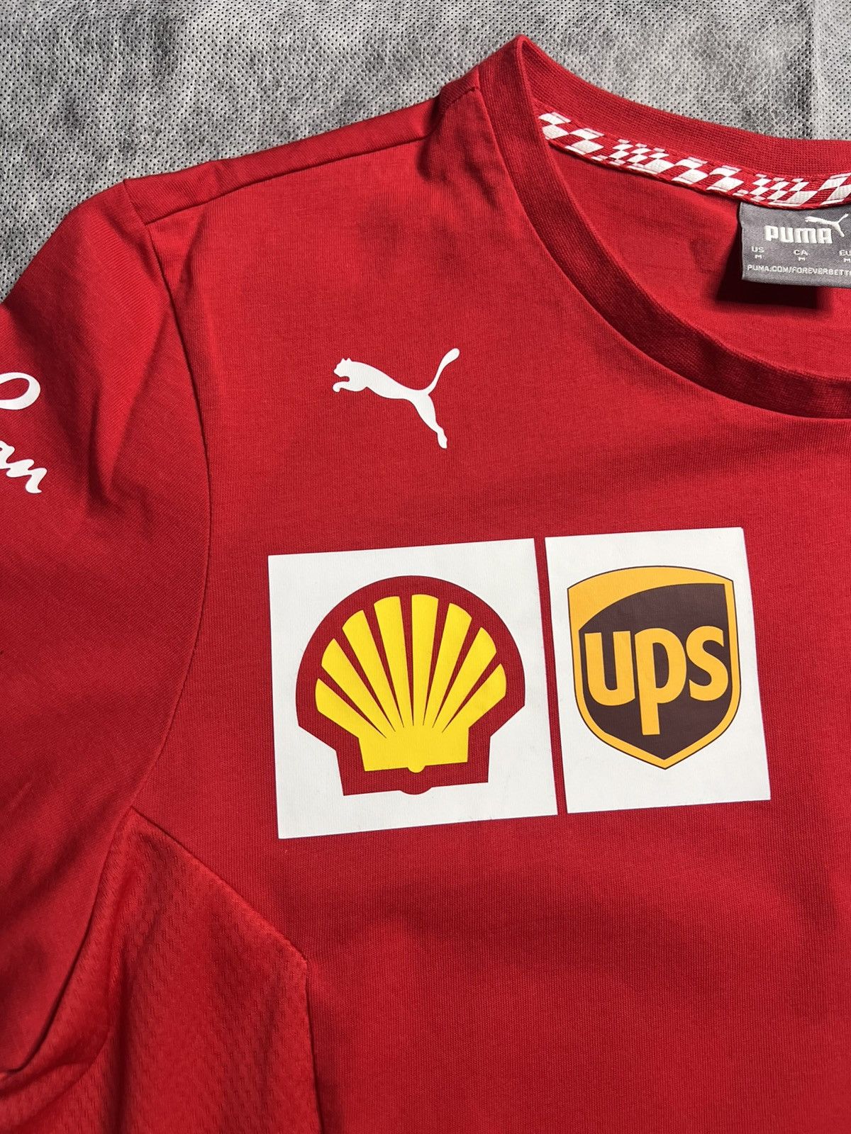 Ferrari × Puma Vintage Puma Ferrari T-Shirt Formula One Pirelli Size US M / EU 48-50 / 2 - 3 Thumbnail