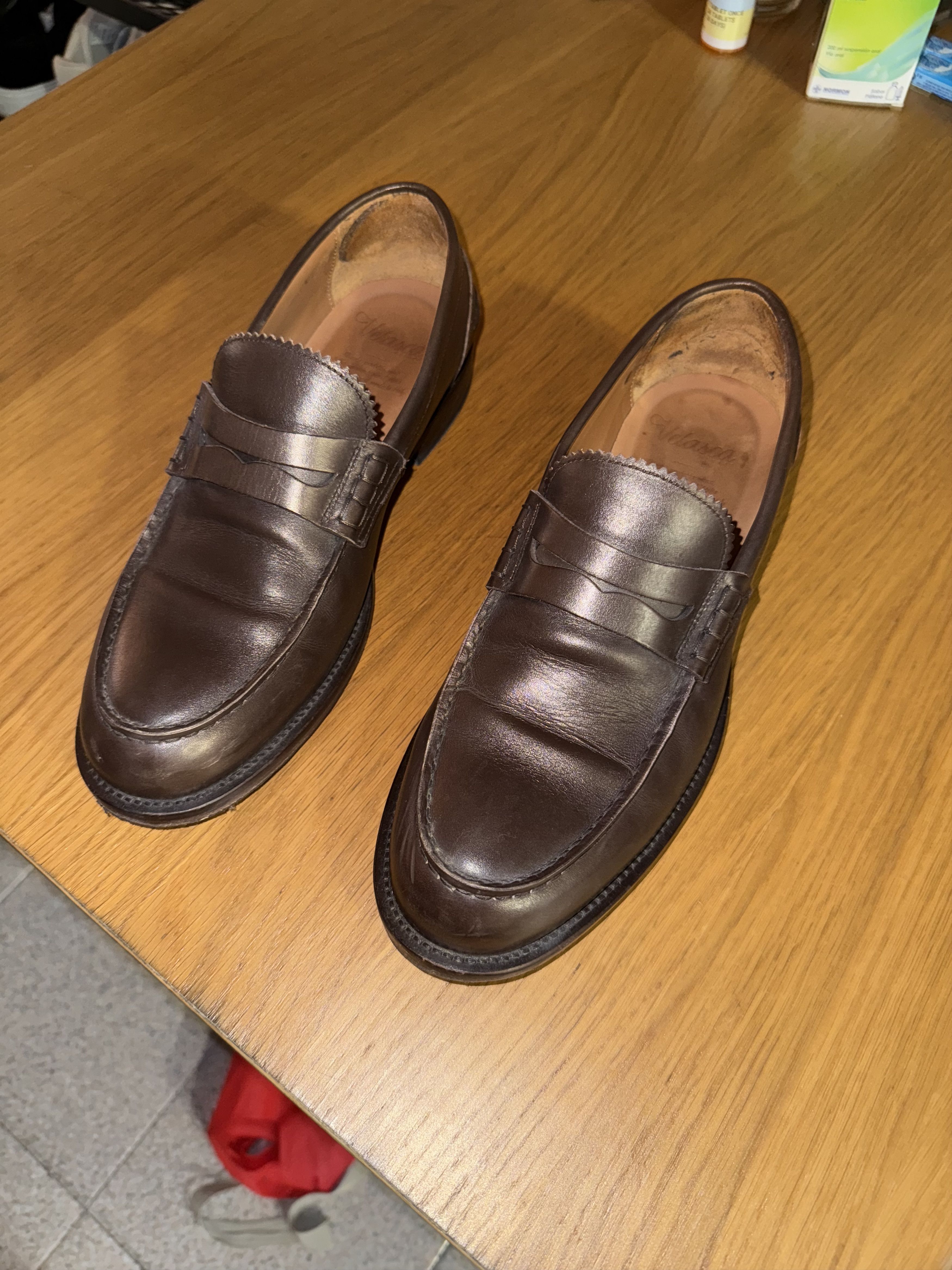 Velasca Velasca "Maester" Brown Loafers Size US 10.5 / EU 43-44 - 2 Thumbnail