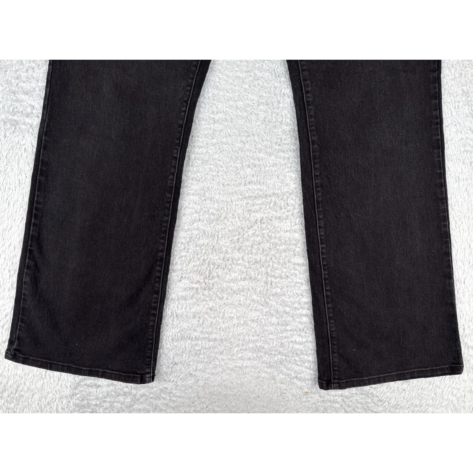 Vintage No Boundaries Jeans Juniors 15 Black Denim Bootcut Mid Rise Cotton Blend 33x30 Women's Jeans Cowboy Southwestern American 90s? Size 36" / US 14 / IT 50 - 2 Thumbnail