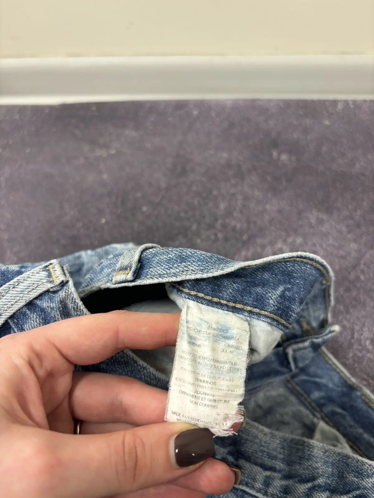 Dickies × Vintage Vintage Dickies USA Faded Blue Work Denim Baggy Jeans Size US 32 / EU 48 - 10 Thumbnail