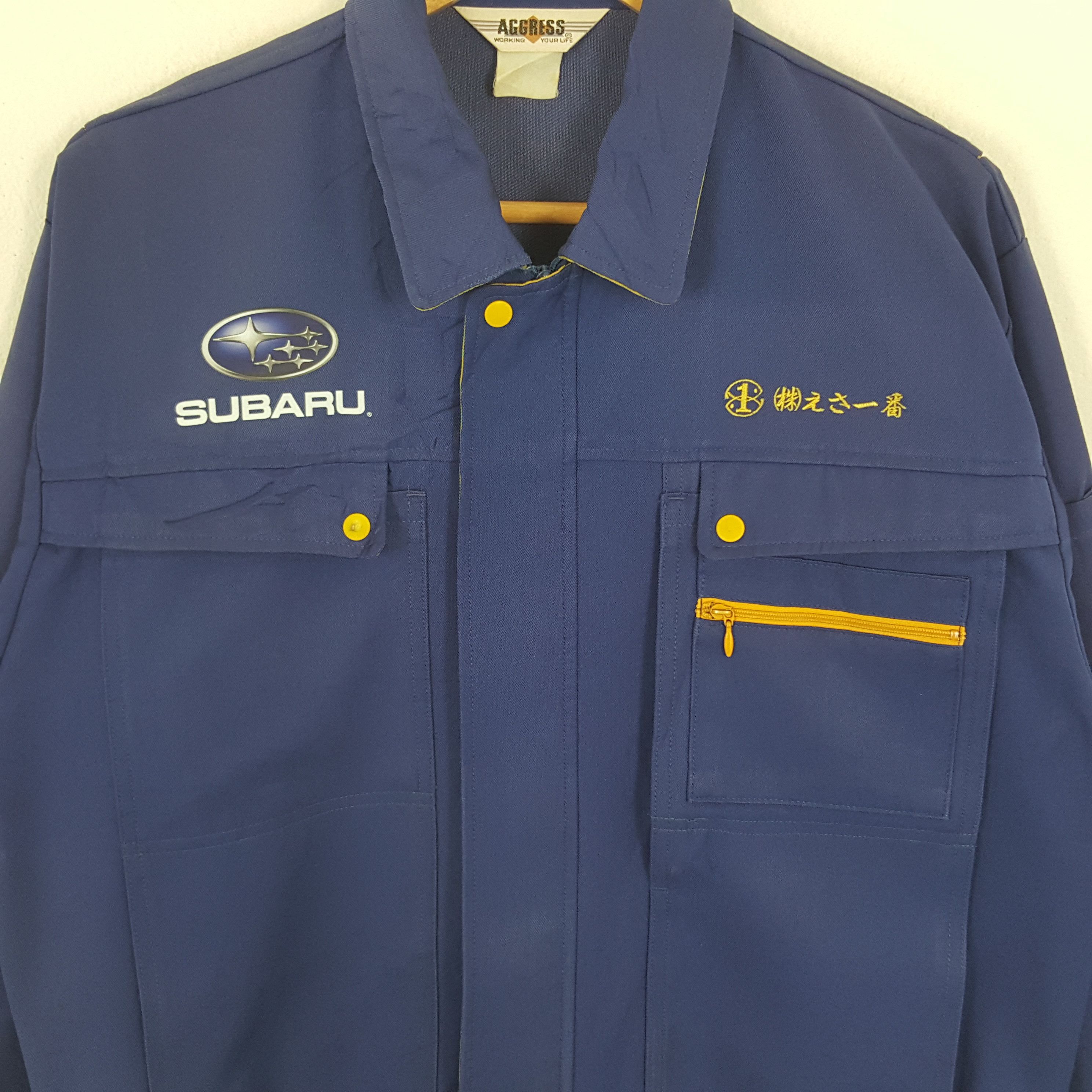 Japanese Brand × Vintage Vintage Subaru Japanese Rally Team Custom Art Jacket Size US M / EU 48-50 / 2 - 4 Thumbnail