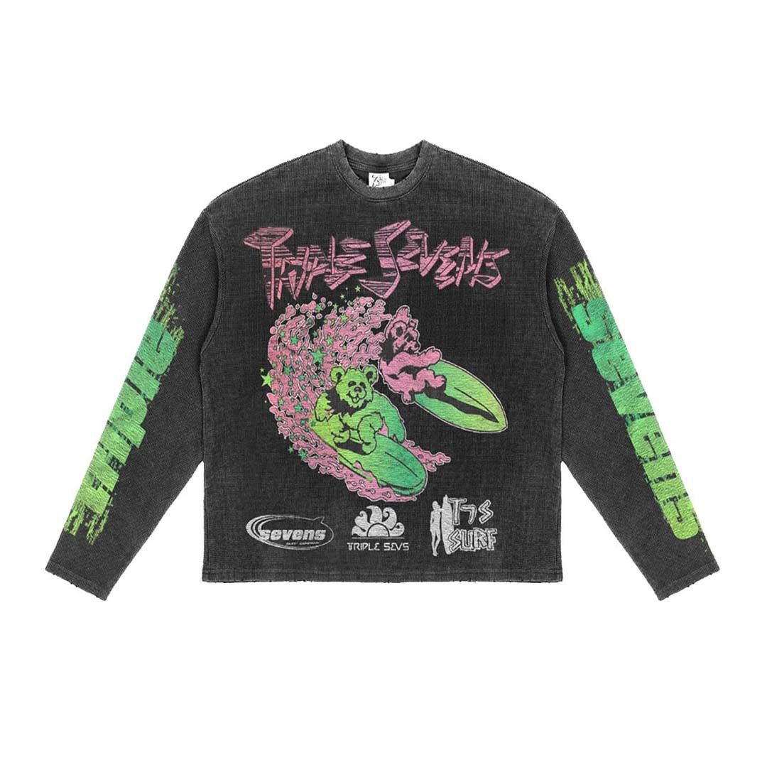 TRIPLE SEVENS All Star V2 Thermal LS Black Green Size US S / EU 44-46 / 1 - 1 Thumbnail
